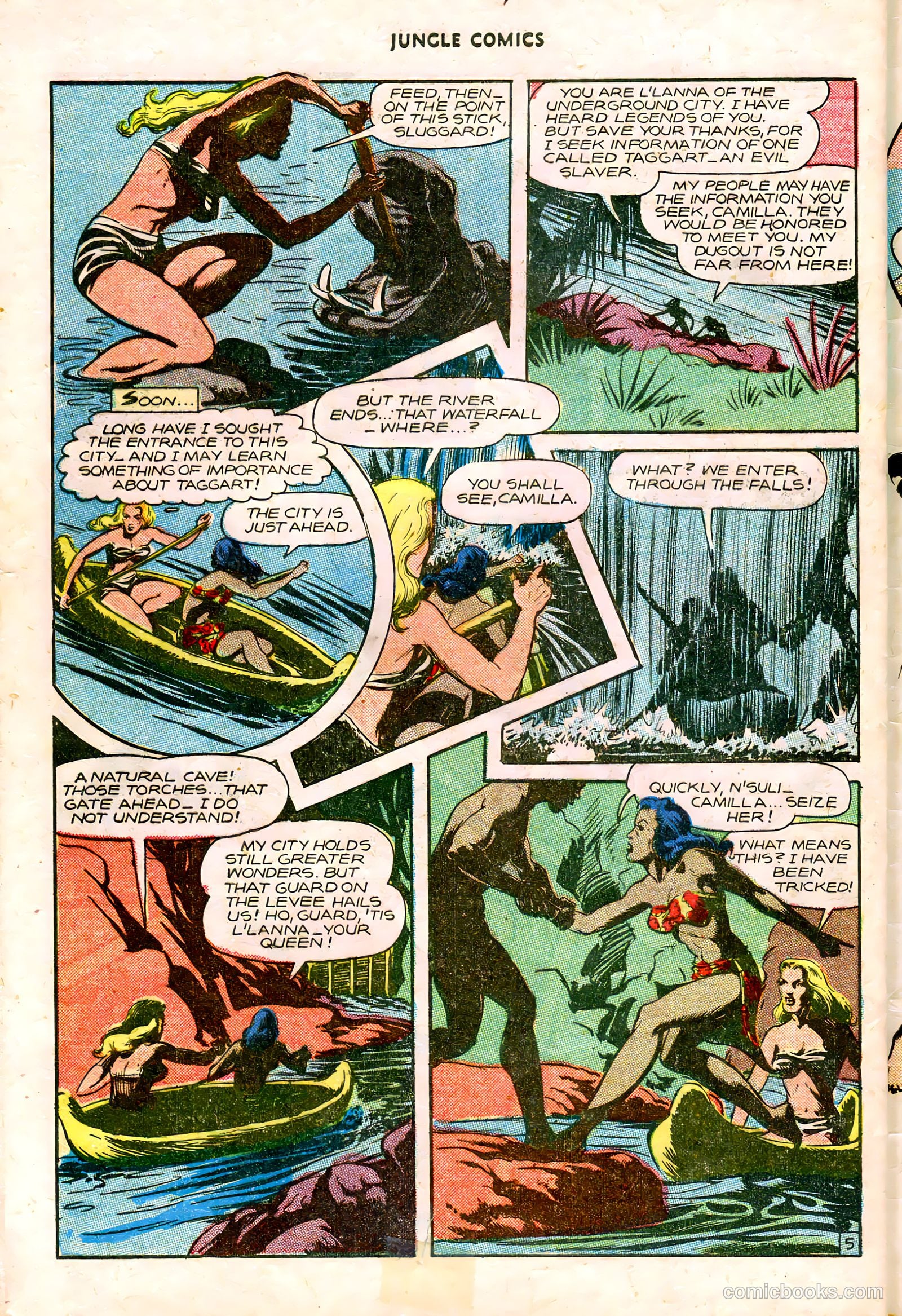 Jungle Comics #86 (1947) — page 47 of 53