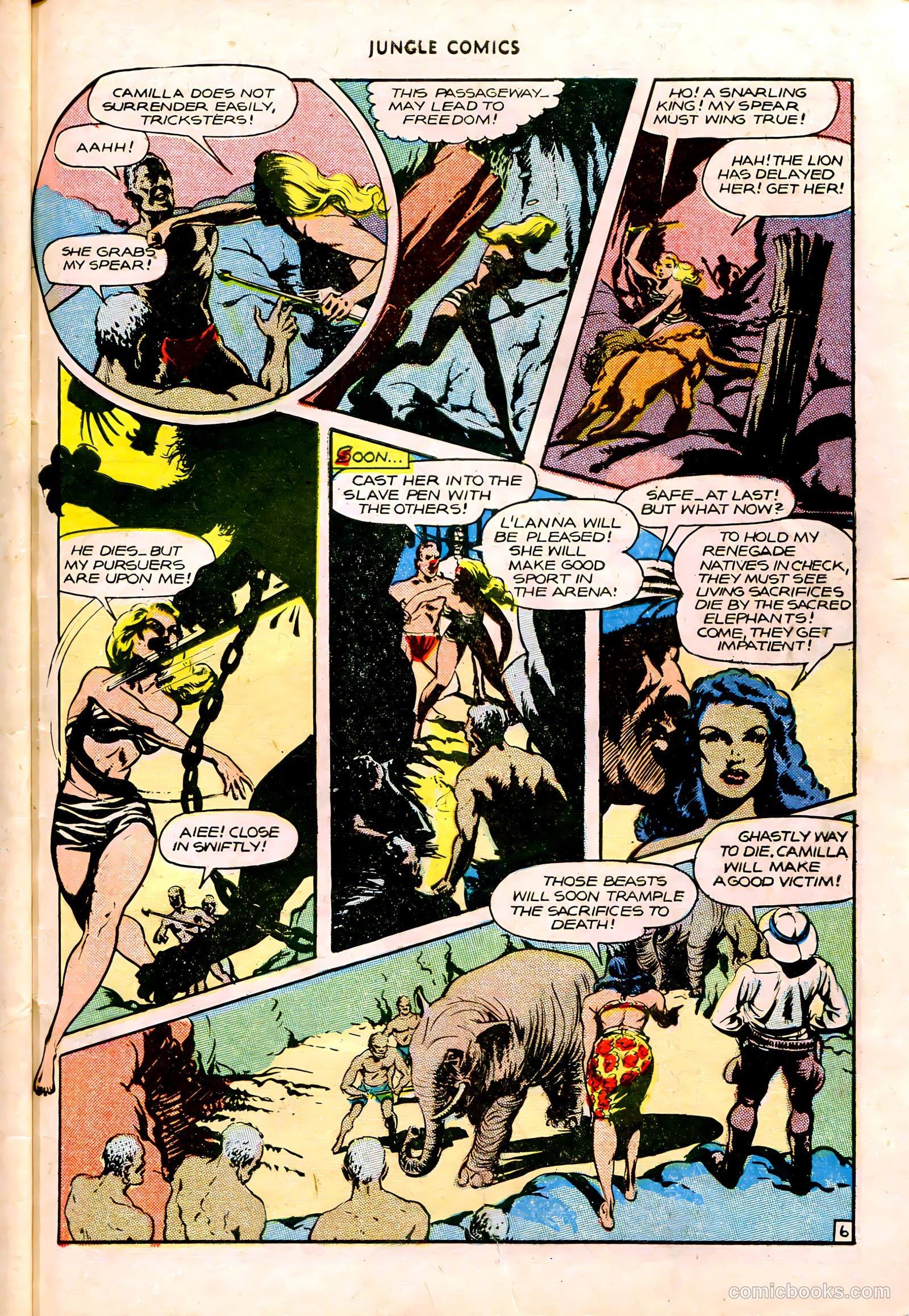 Jungle Comics #86 (1947) — page 48 of 53