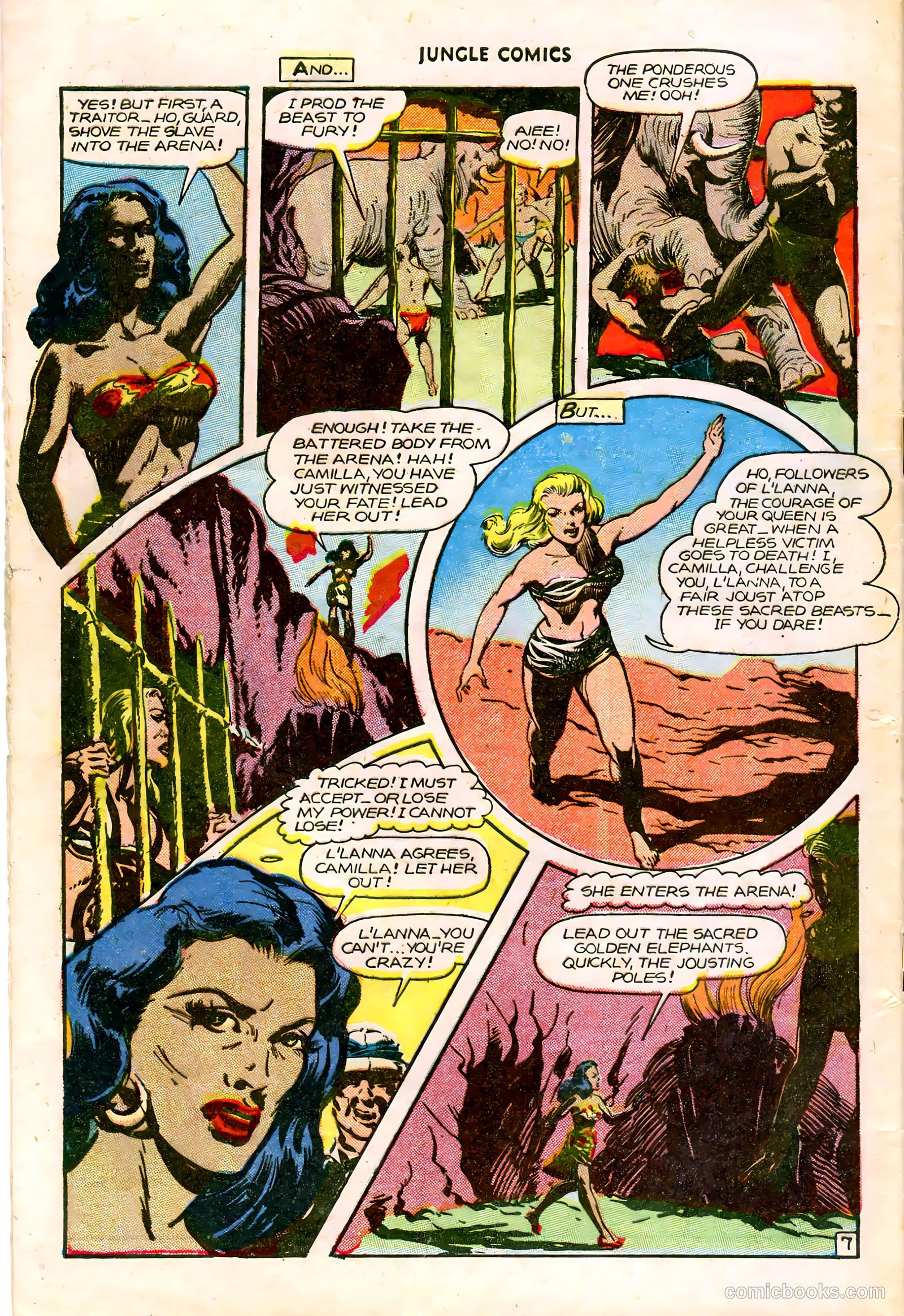 Jungle Comics #86 (1947) — page 49 of 53