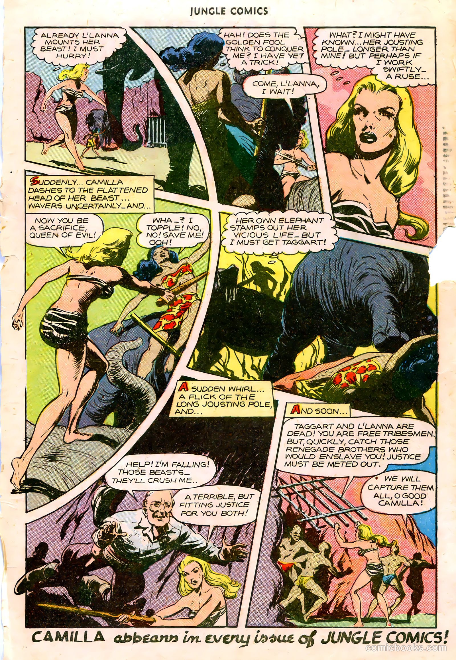 Jungle Comics #86 (1947) — page 50 of 53