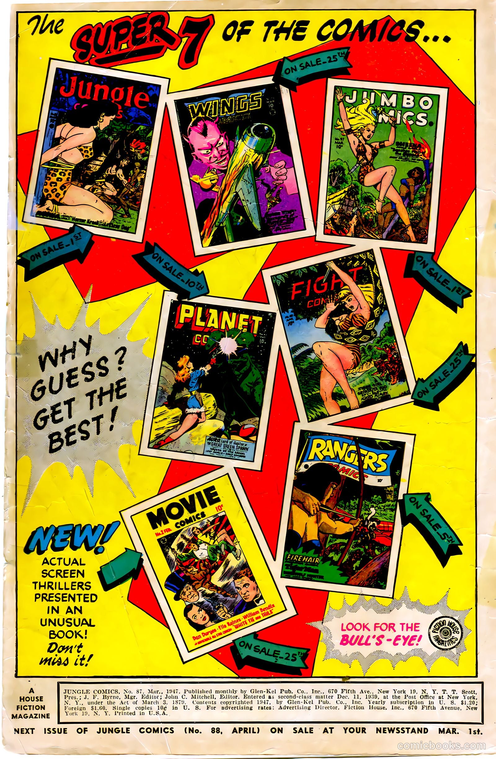 Jungle Comics #87 (1947) — page 2 of 52
