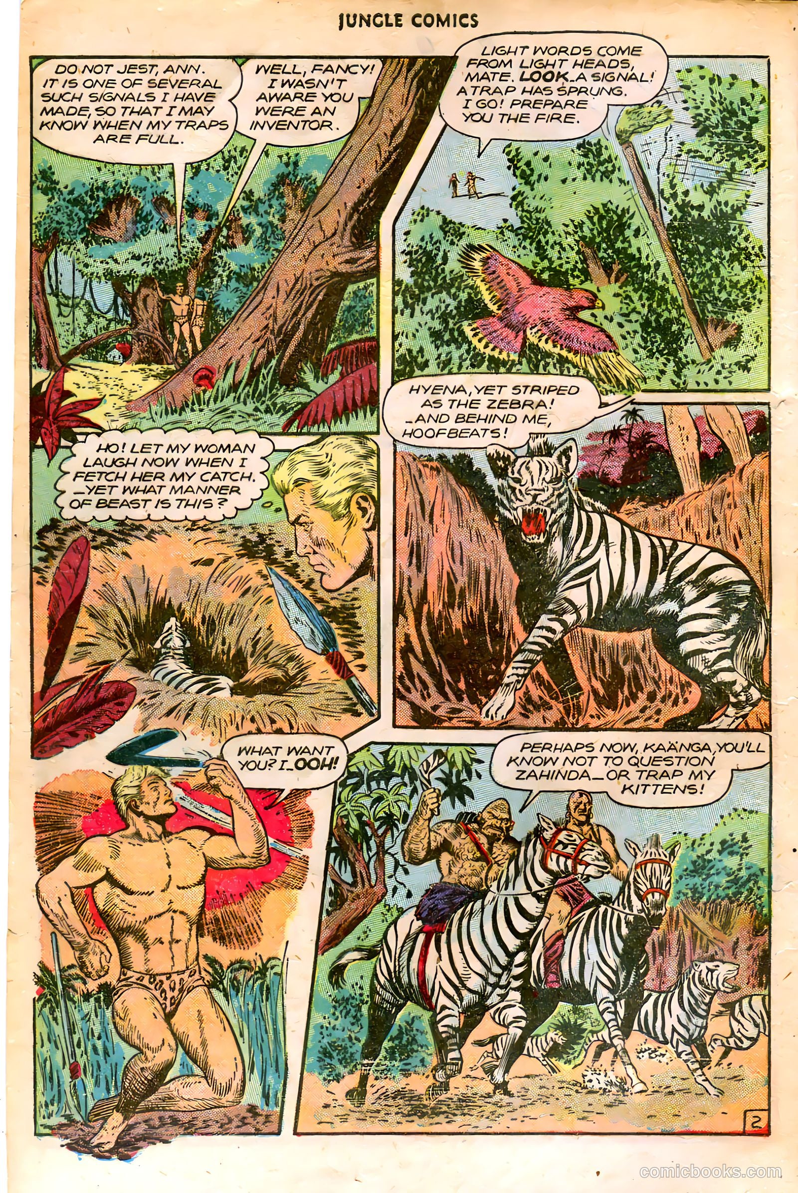 Jungle Comics #87 (1947) — page 4 of 52