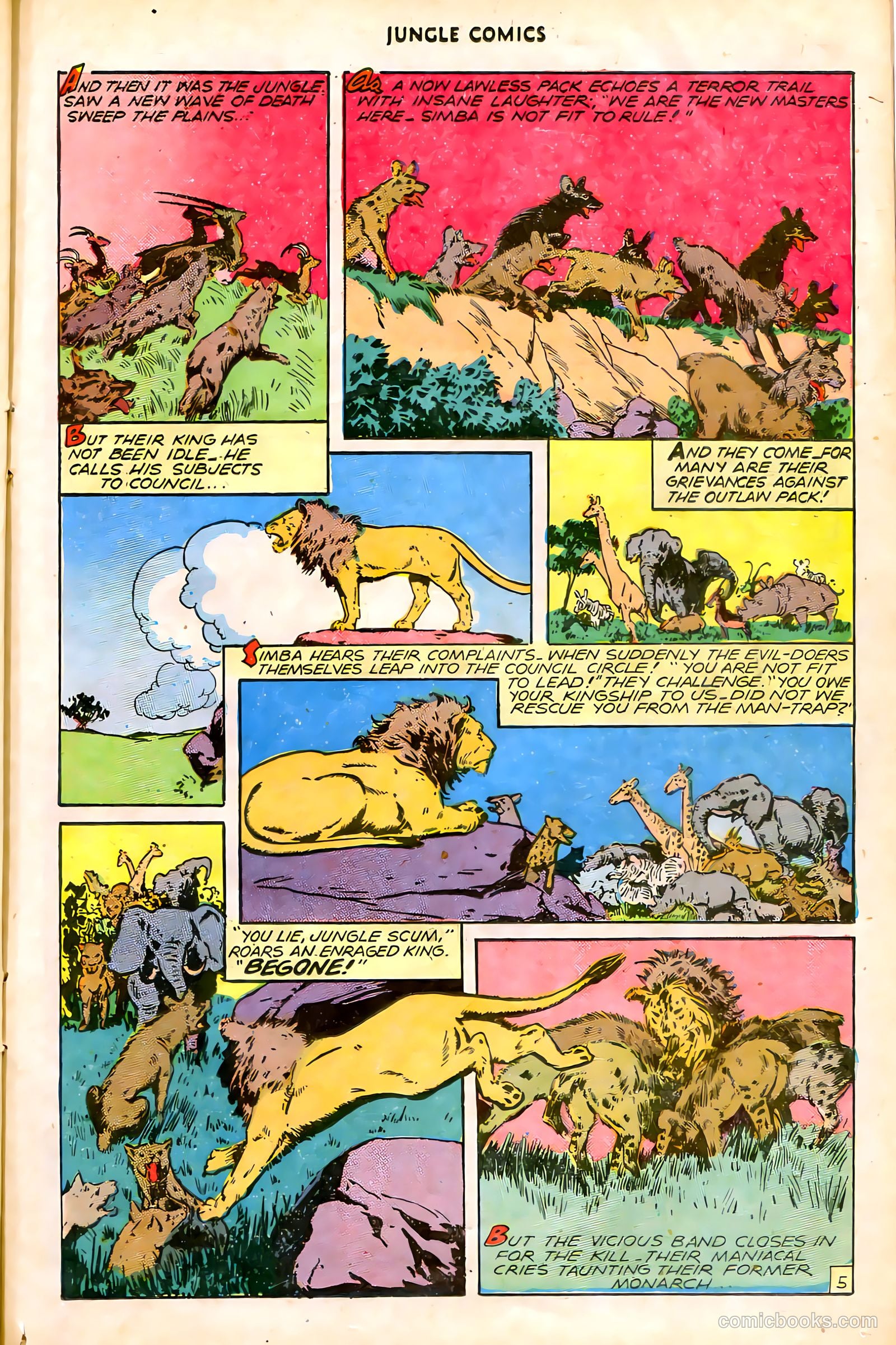 Jungle Comics #87 (1947) — page 17 of 52