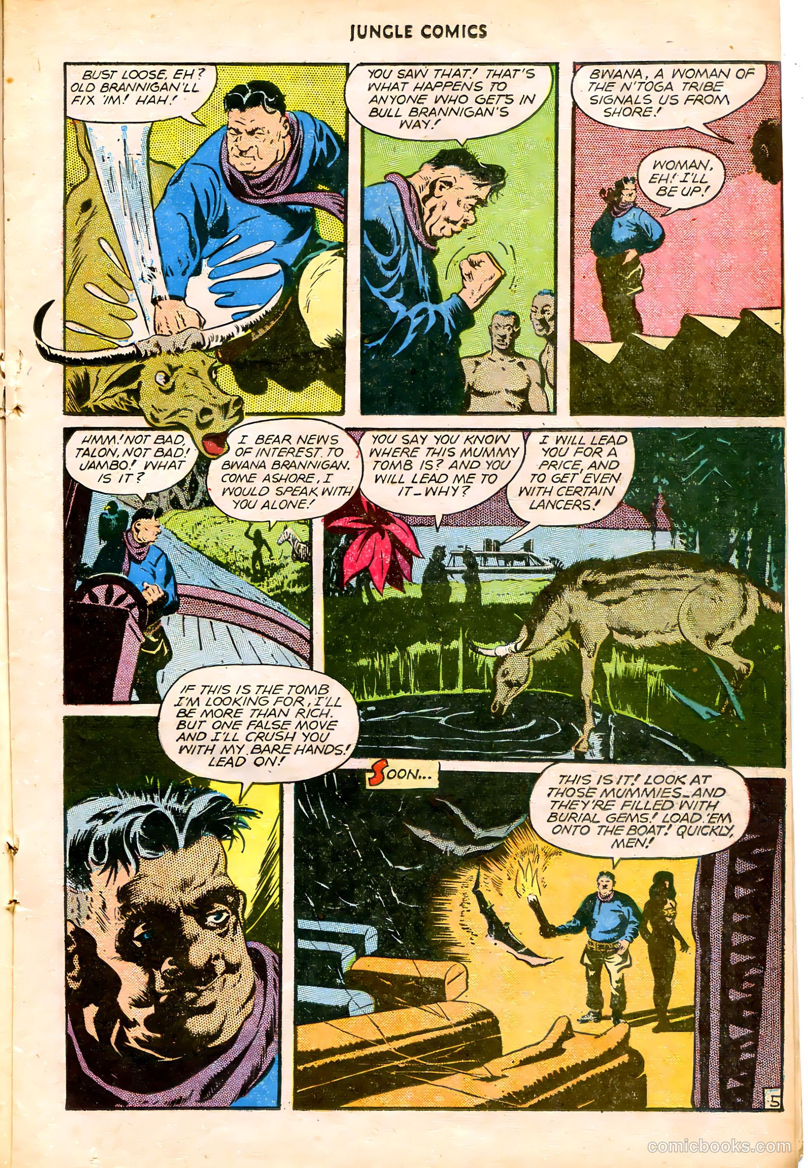 Jungle Comics #87 (1947) — page 23 of 52