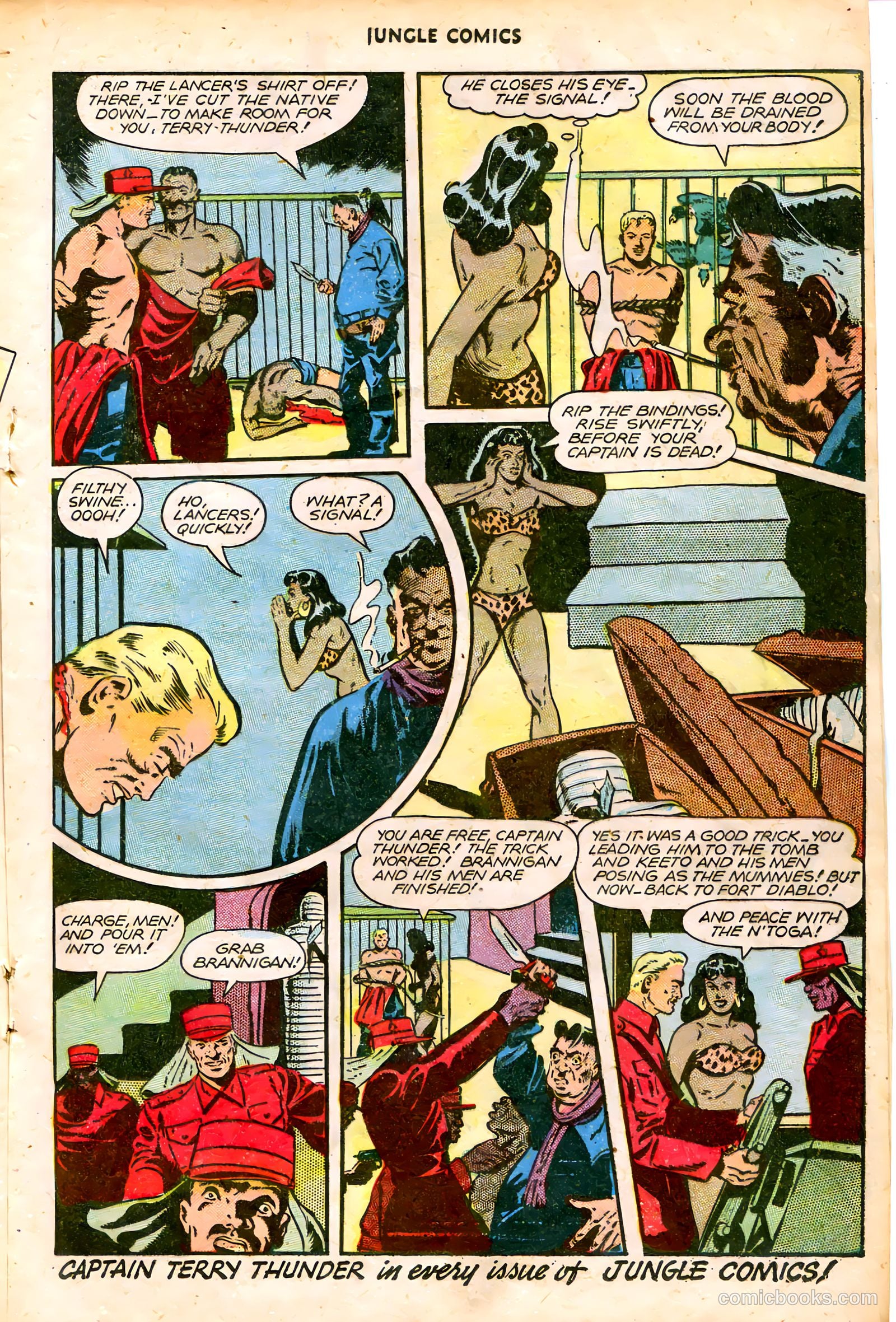 Jungle Comics #87 (1947) — page 25 of 52