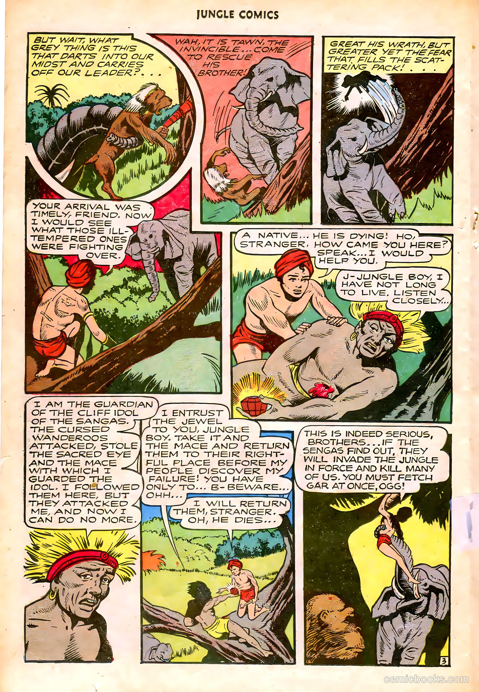 Jungle Comics #87 (1947) — page 30 of 52