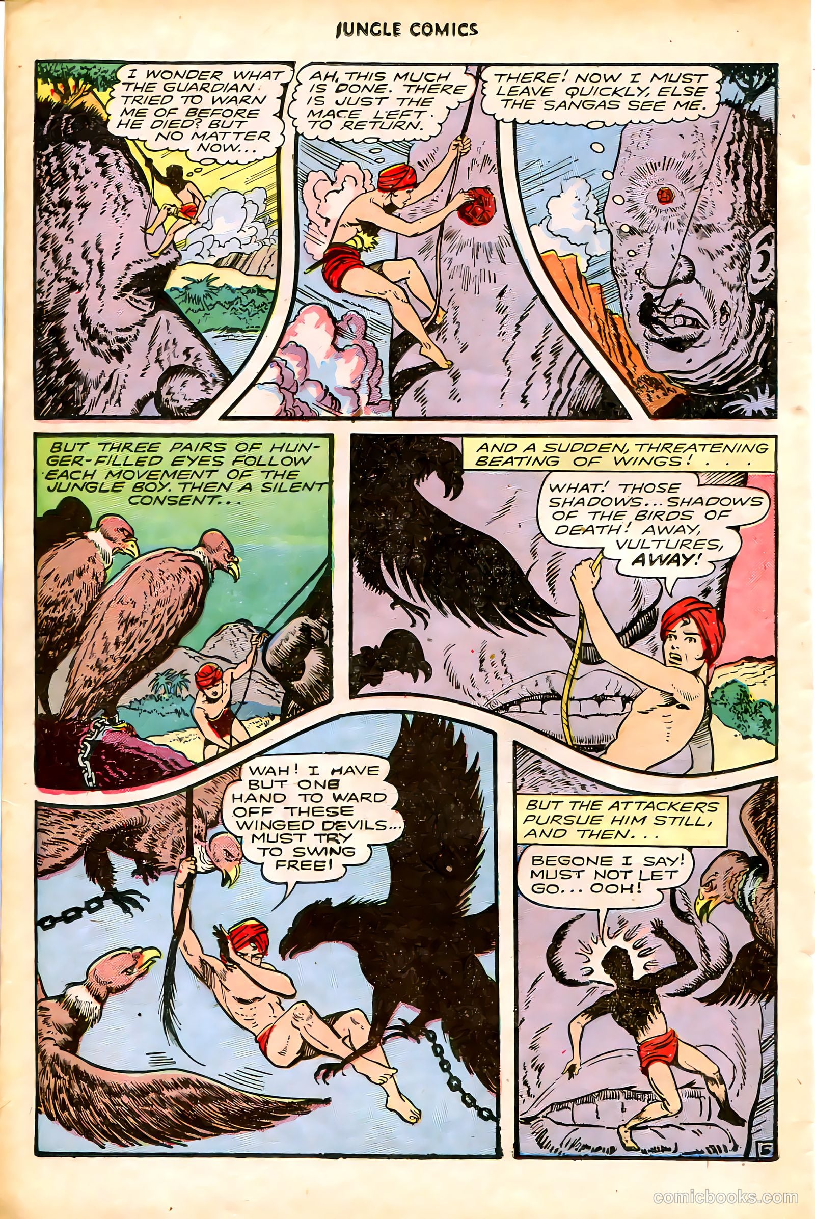 Jungle Comics #87 (1947) — page 32 of 52