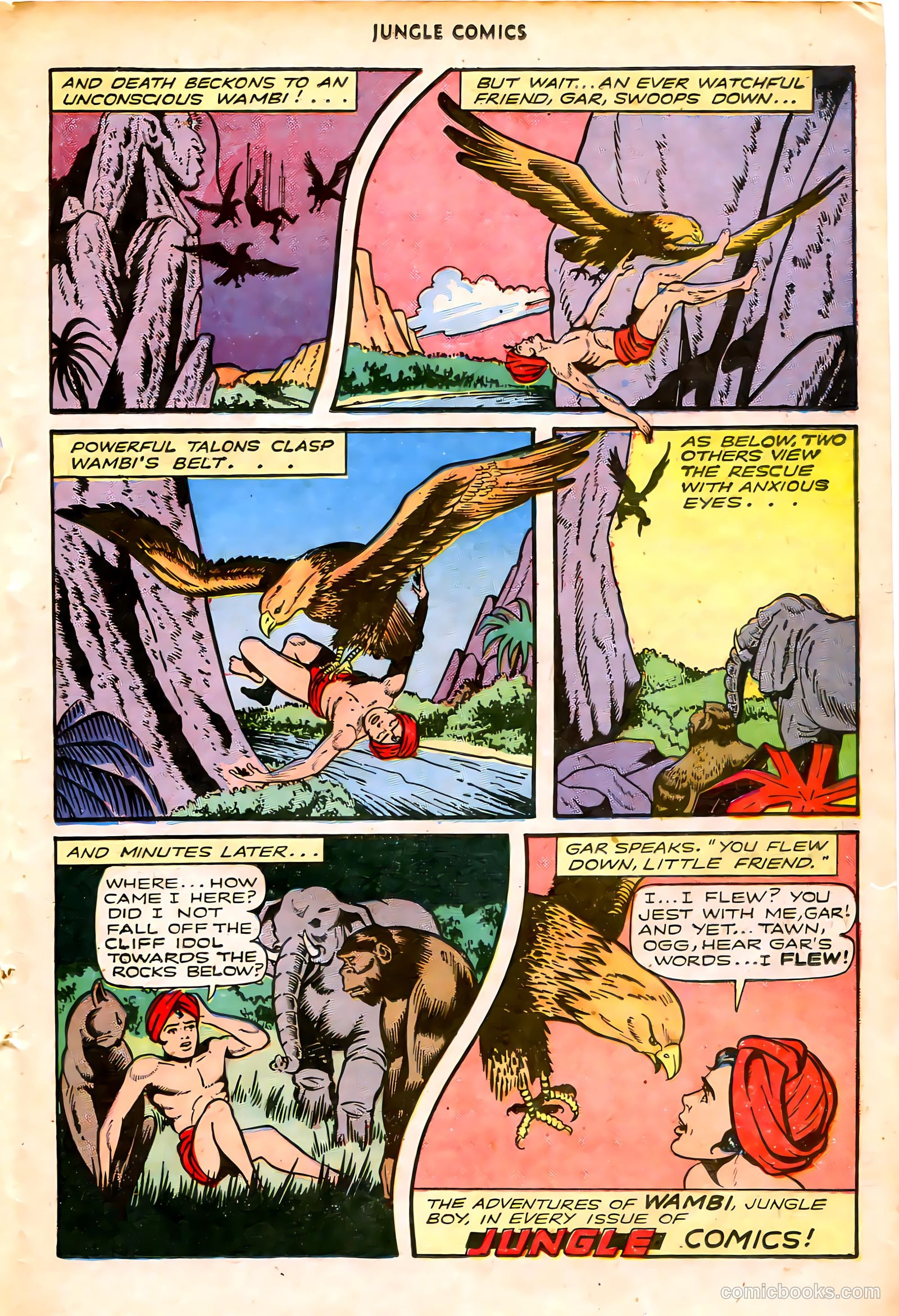 Jungle Comics #87 (1947) — page 33 of 52