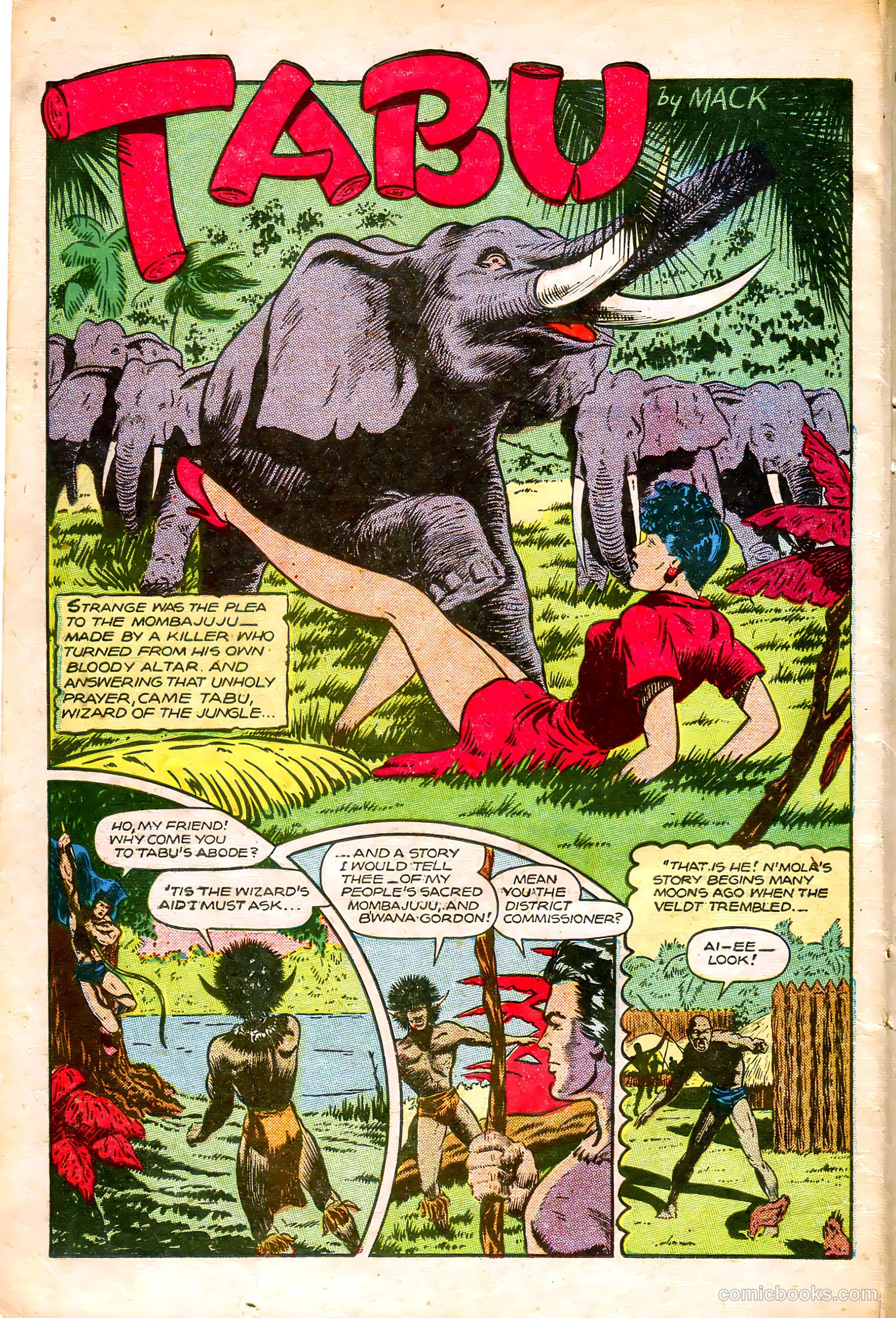 Jungle Comics #87 (1947) — page 36 of 52