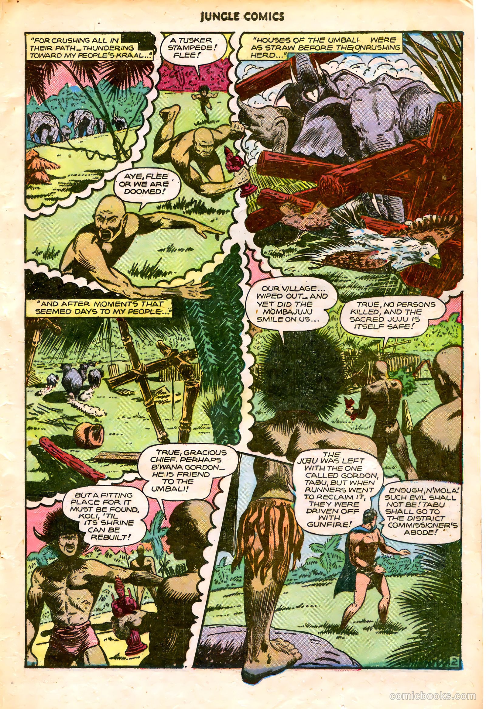 Jungle Comics #87 (1947) — page 37 of 52