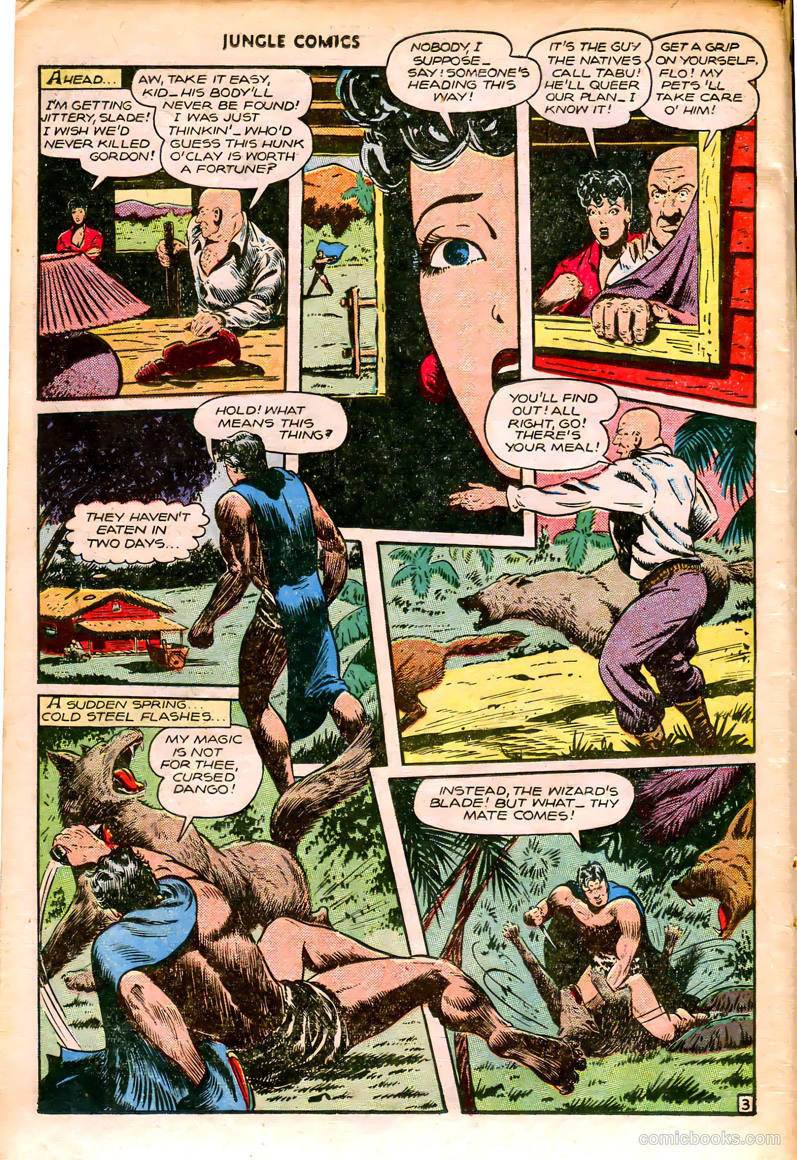 Jungle Comics #87 (1947) — page 38 of 52