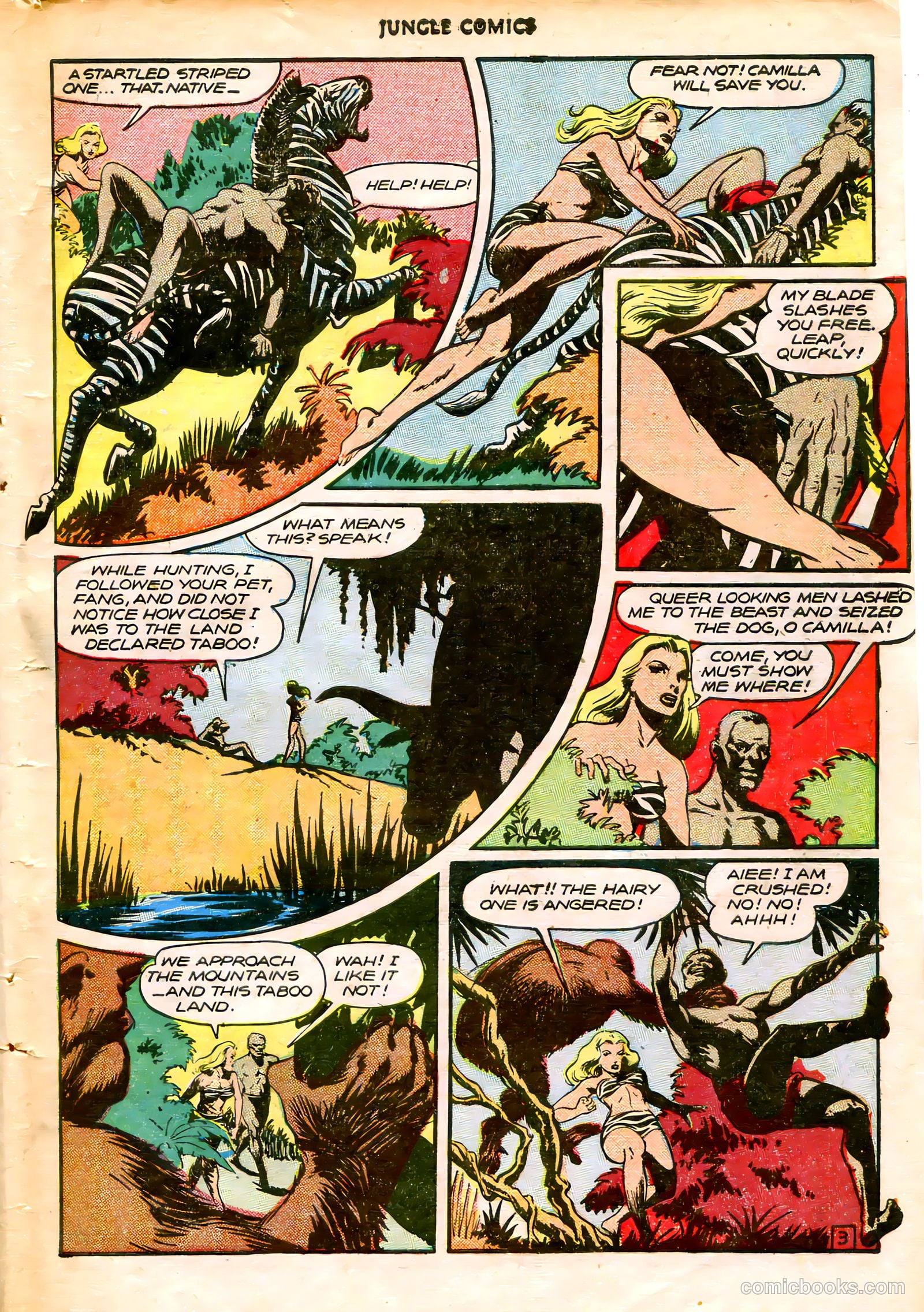 Jungle Comics #87 (1947) — page 45 of 52