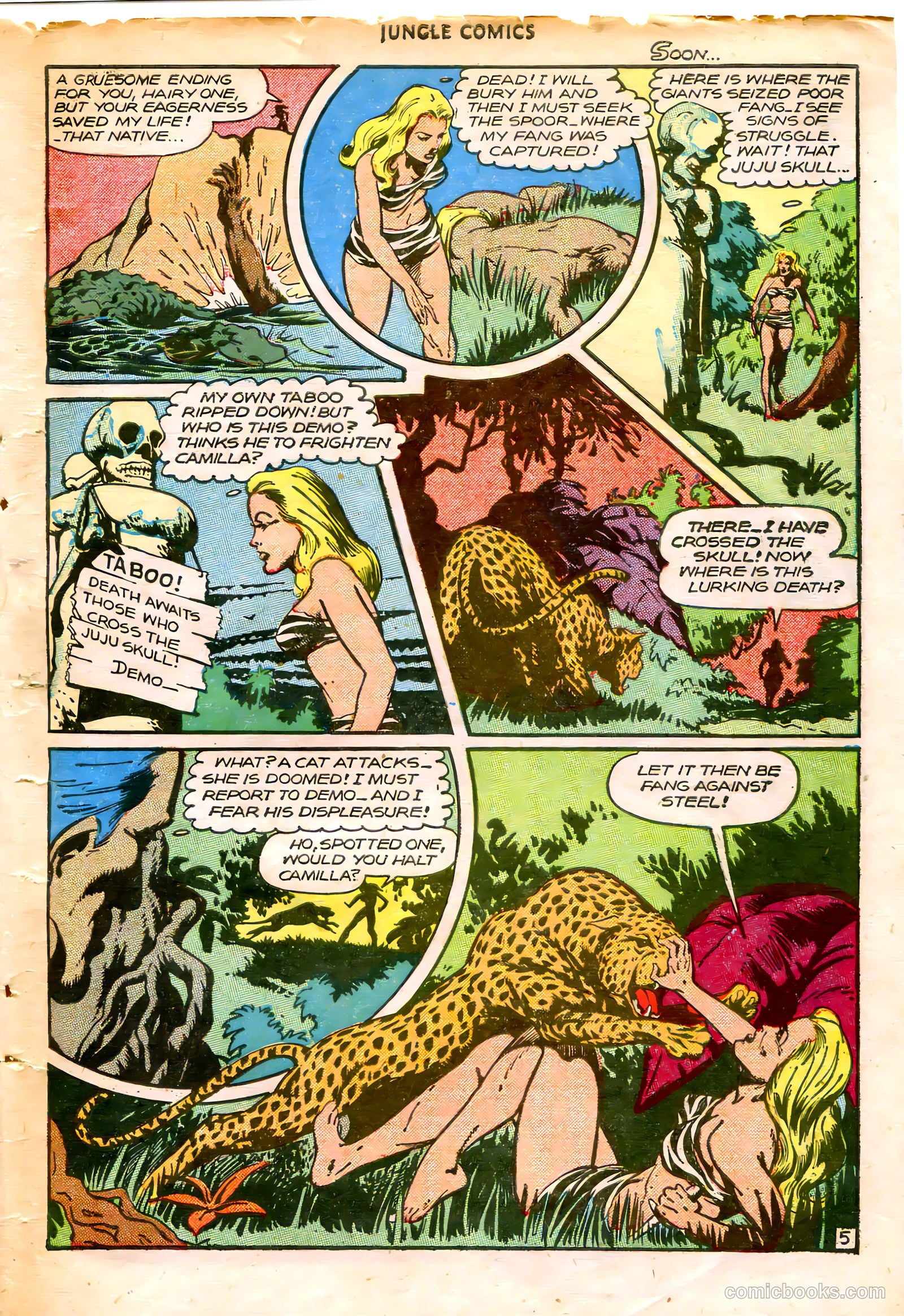 Jungle Comics #87 (1947) — page 47 of 52