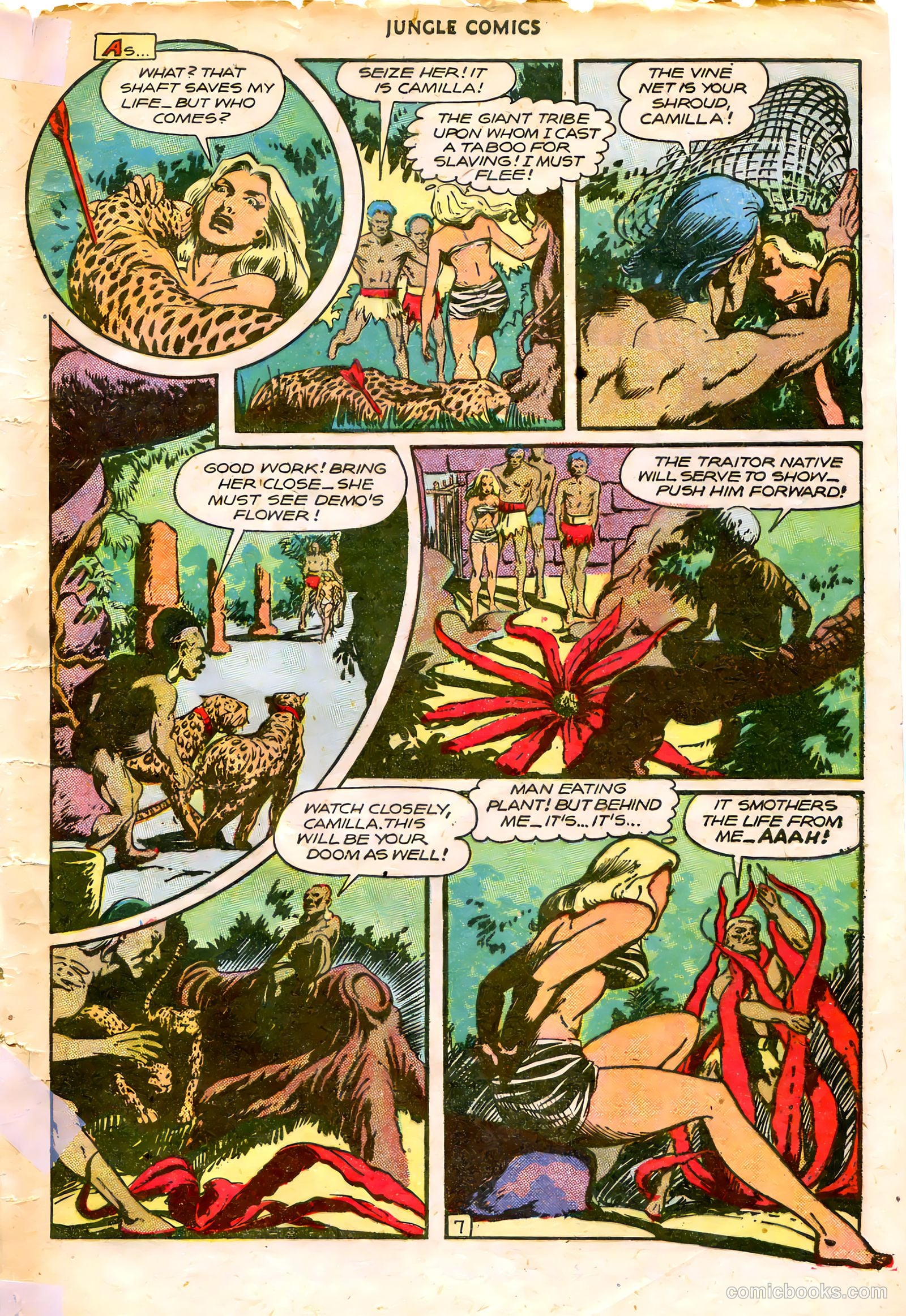 Jungle Comics #87 (1947) — page 49 of 52