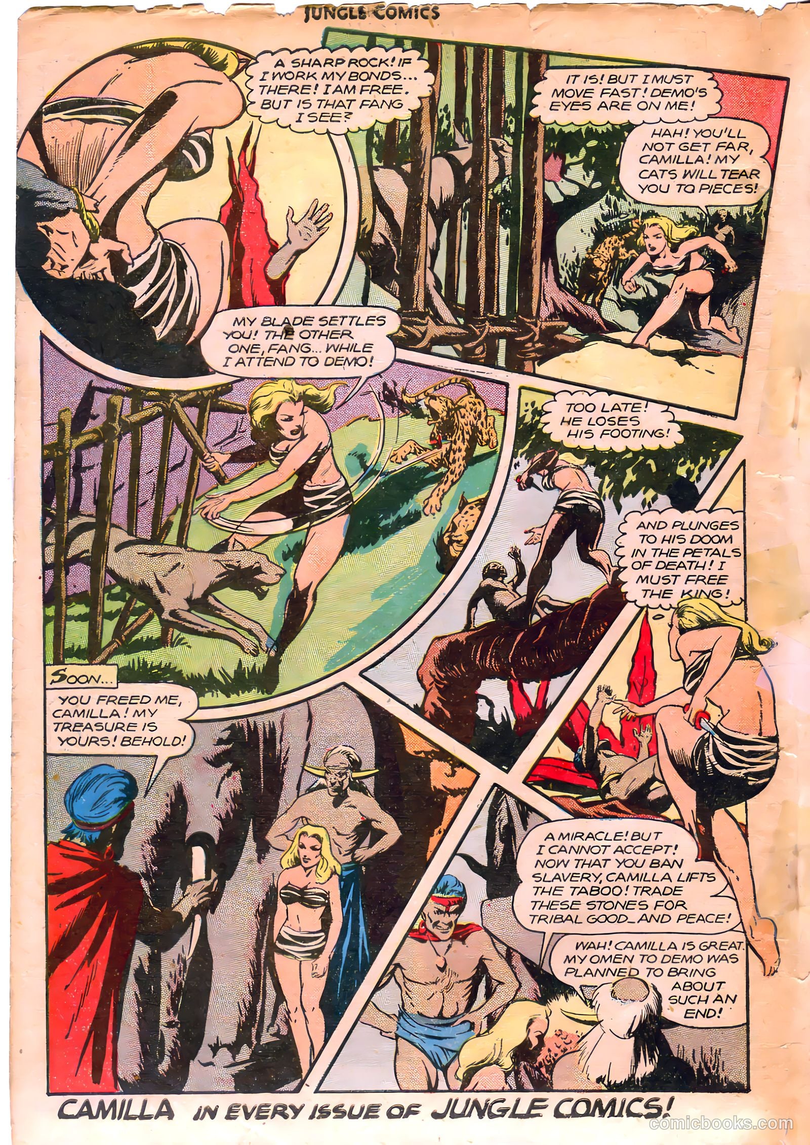 Jungle Comics #87 (1947) — page 50 of 52