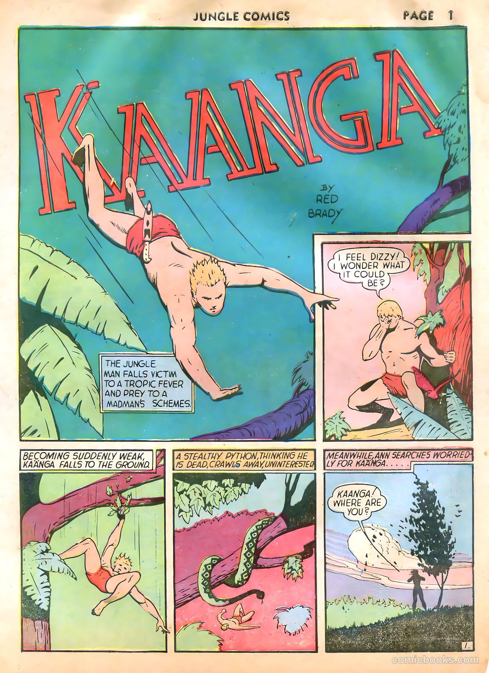 Jungle Comics #9 (1940) — page 3 of 68