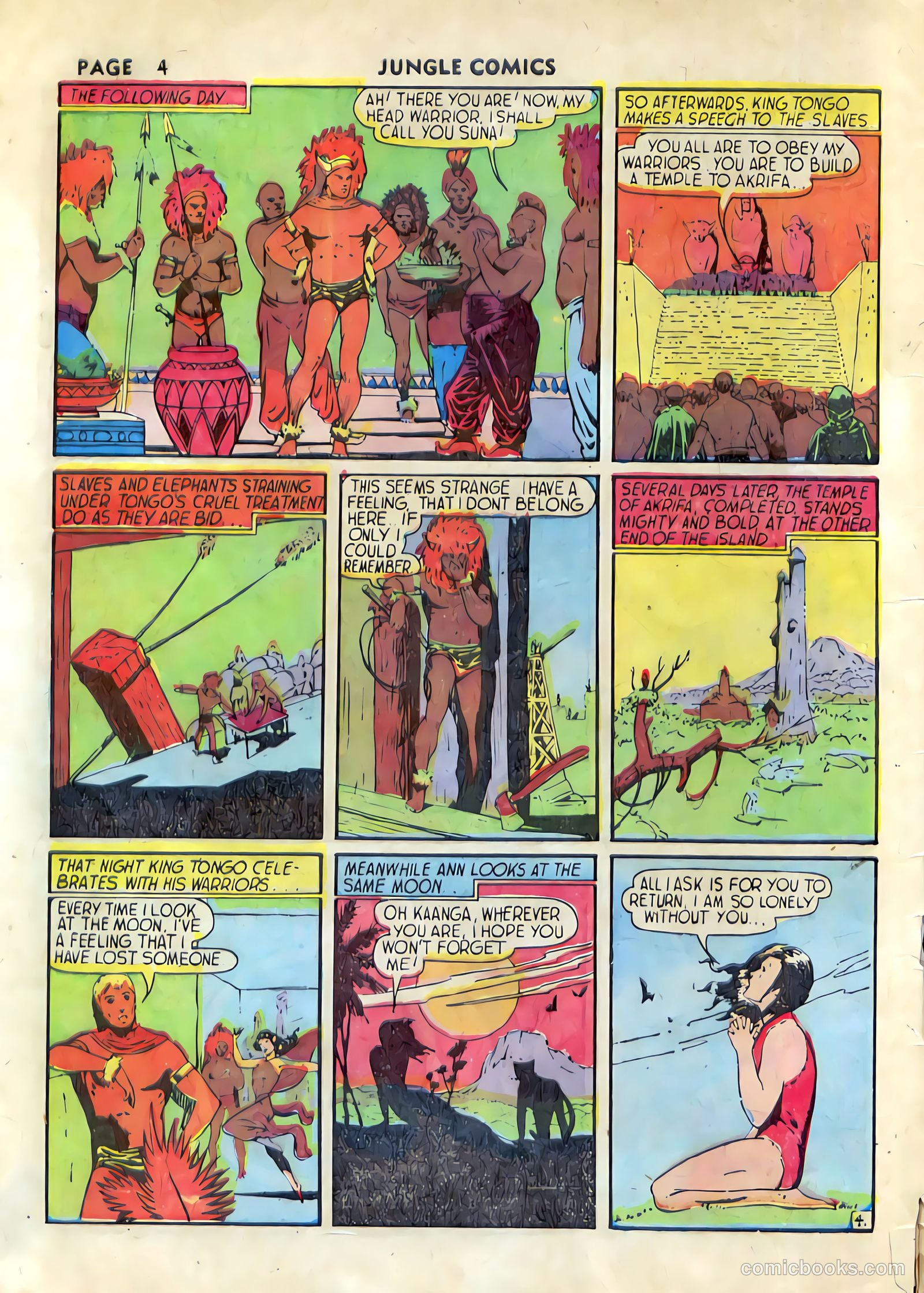 Jungle Comics #9 (1940) — page 6 of 68