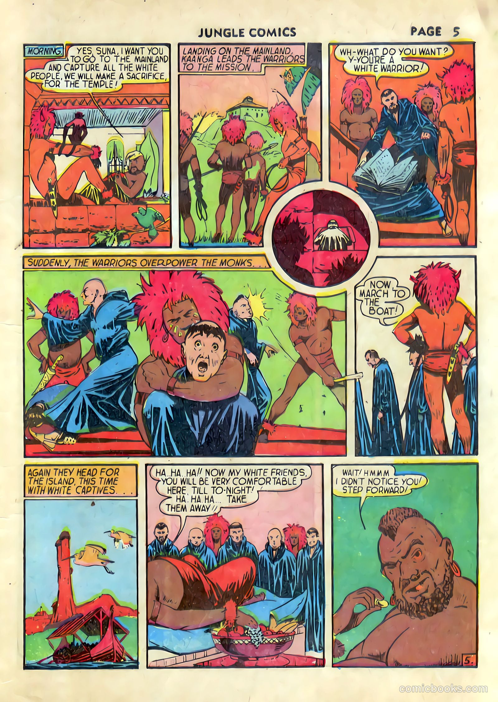 Jungle Comics #9 (1940) — page 7 of 68