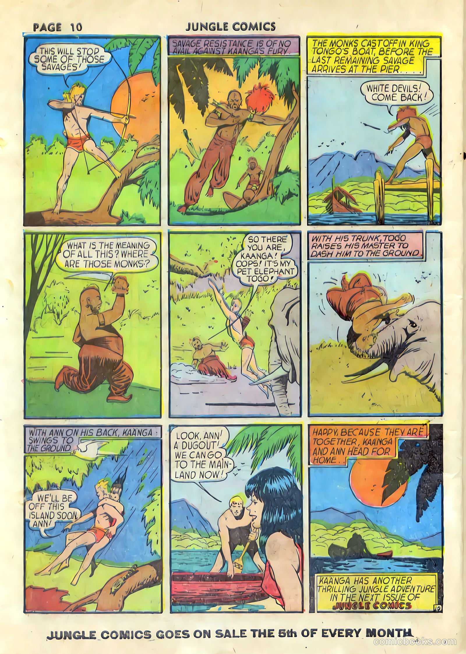 Jungle Comics #9 (1940) — page 12 of 68