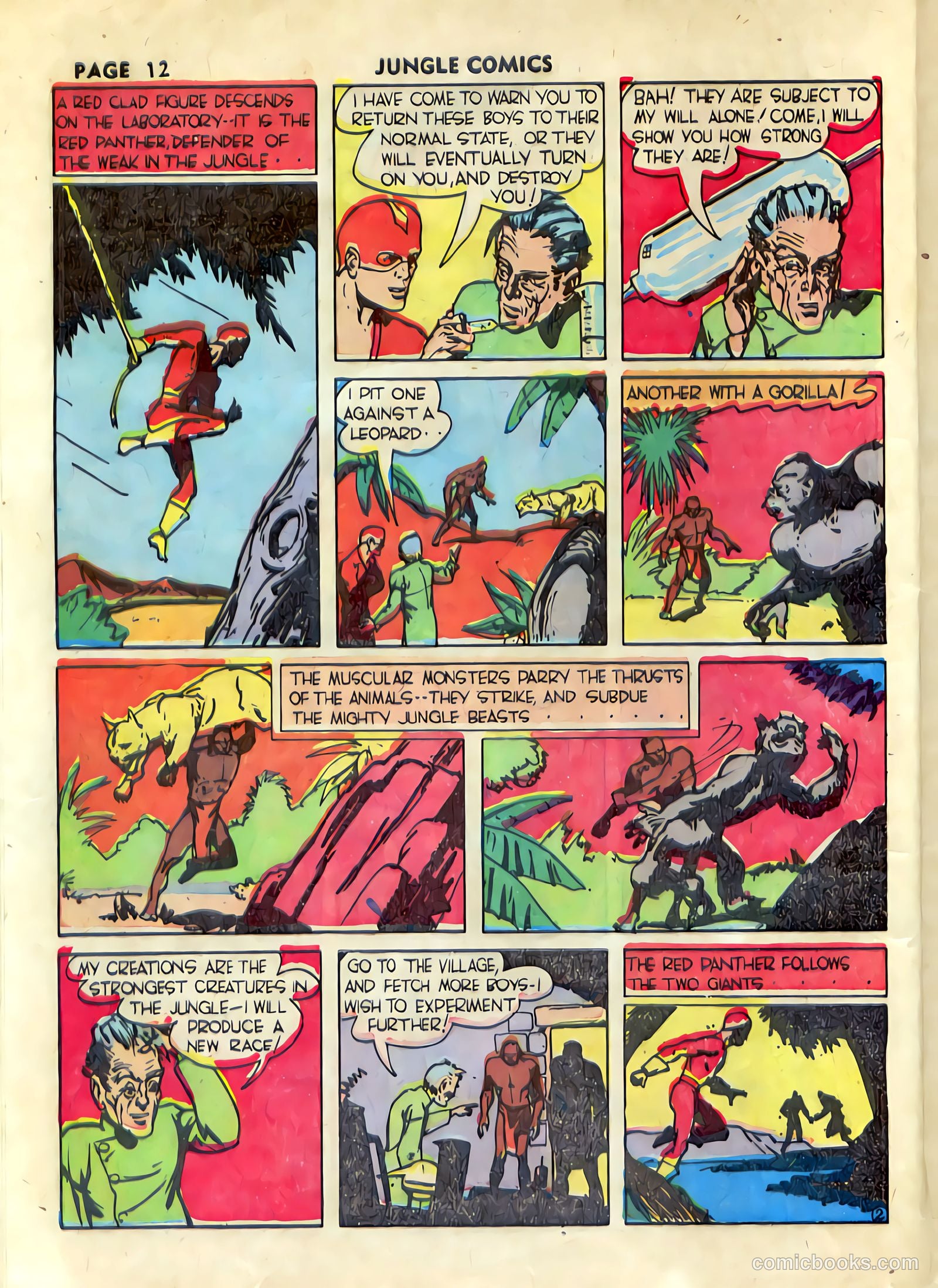 Jungle Comics #9 (1940) — page 14 of 68