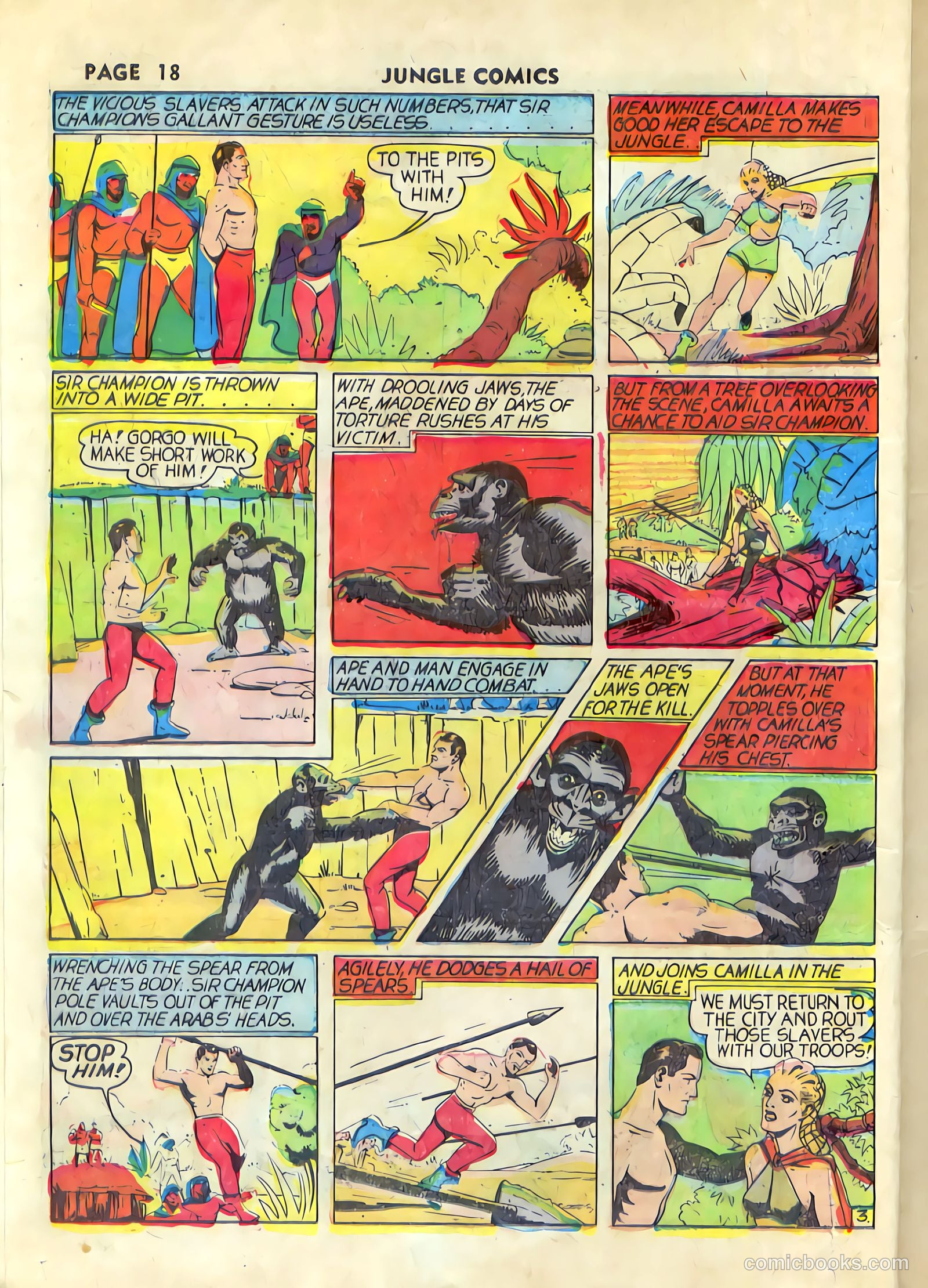Jungle Comics #9 (1940) — page 20 of 68