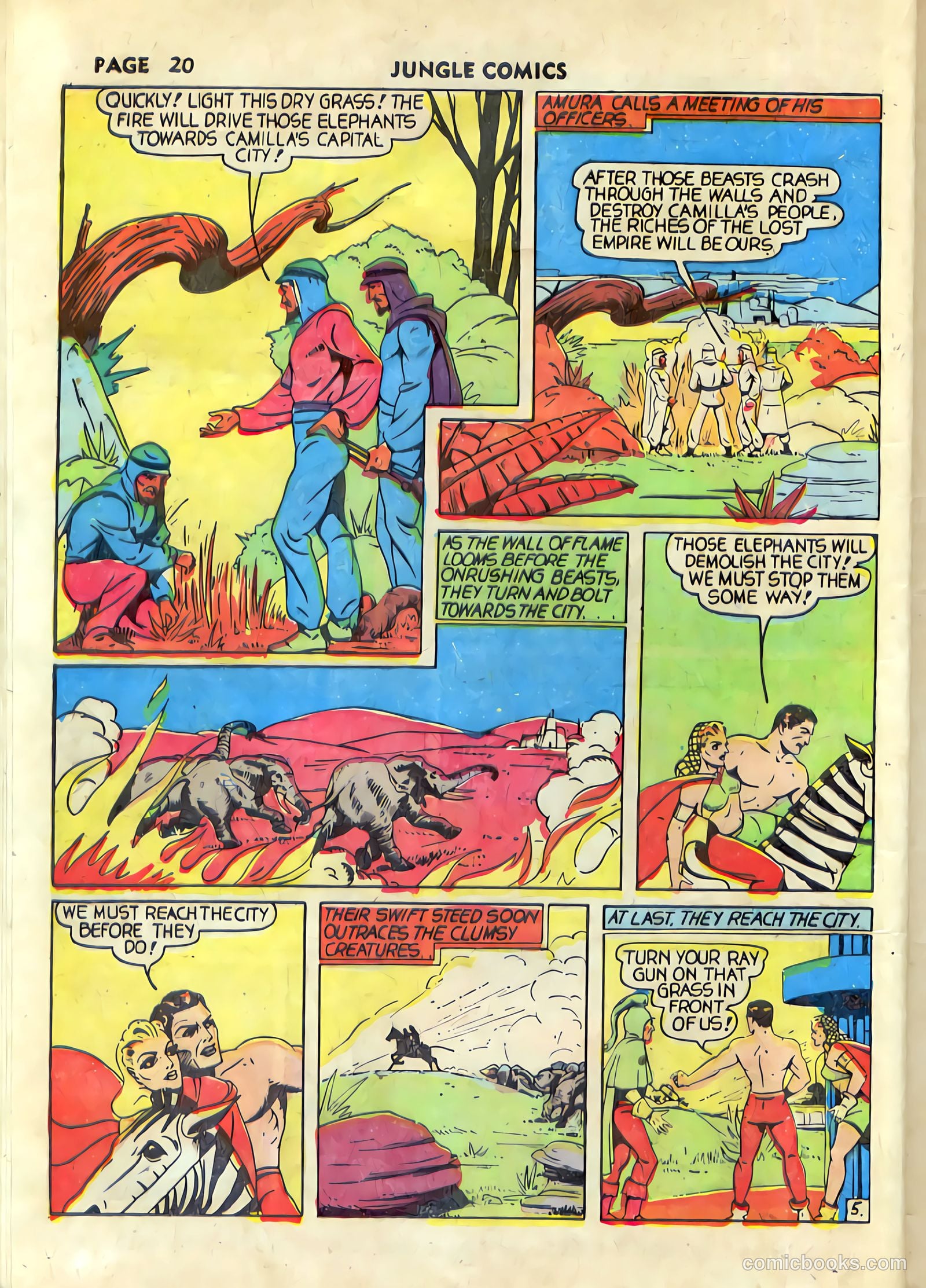 Jungle Comics #9 (1940) — page 22 of 68