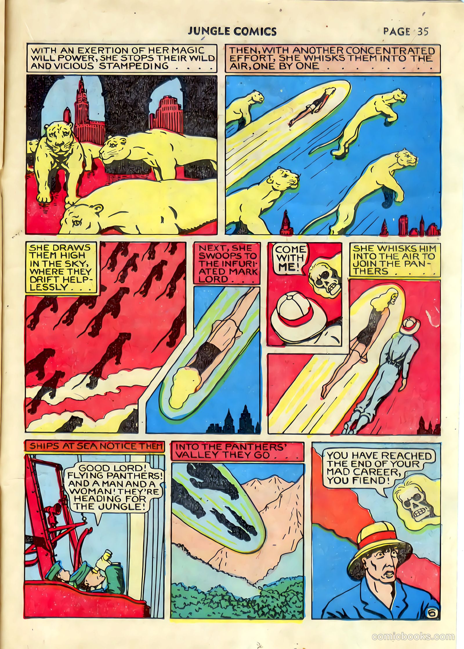 Jungle Comics #9 (1940) — page 37 of 68