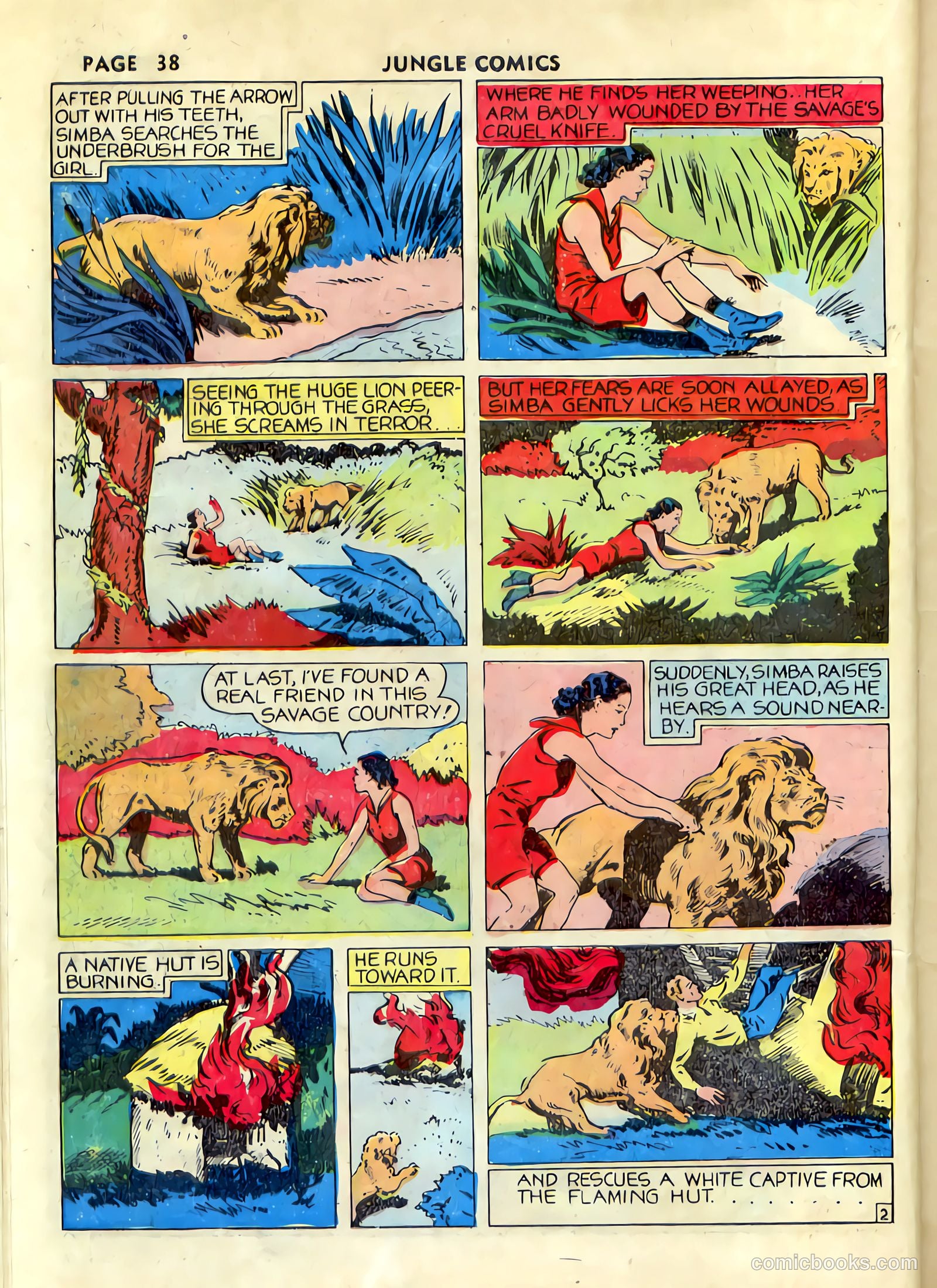Jungle Comics #9 (1940) — page 40 of 68