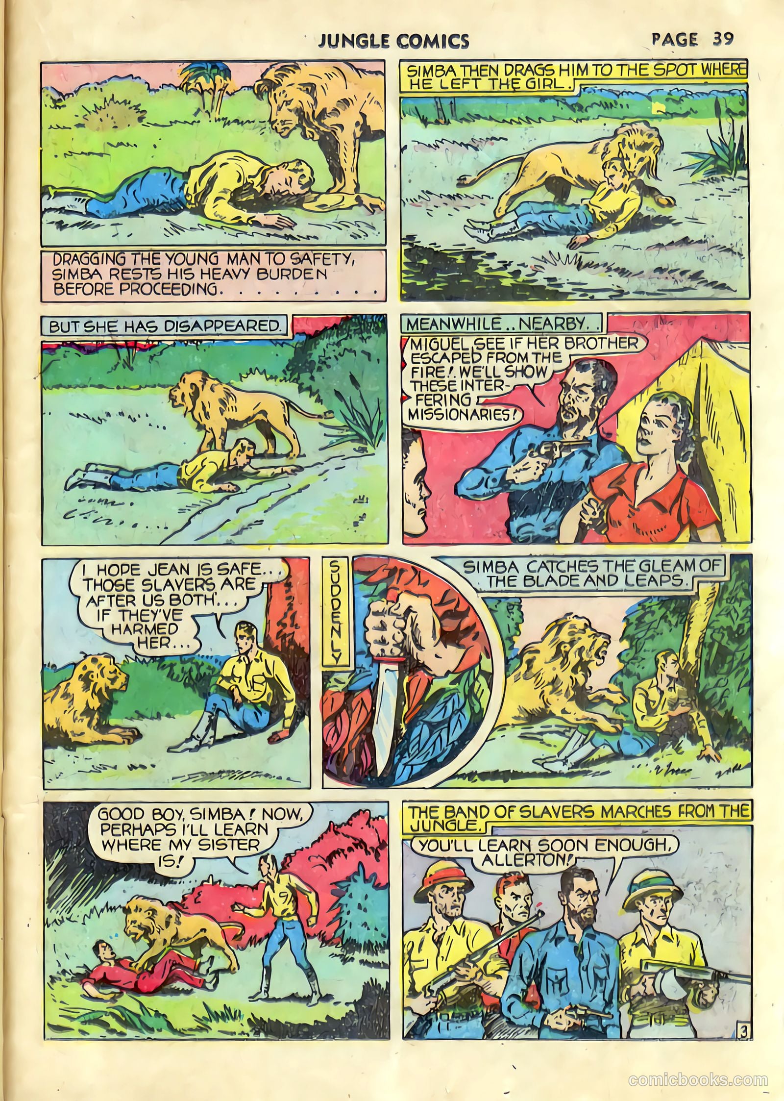 Jungle Comics #9 (1940) — page 41 of 68