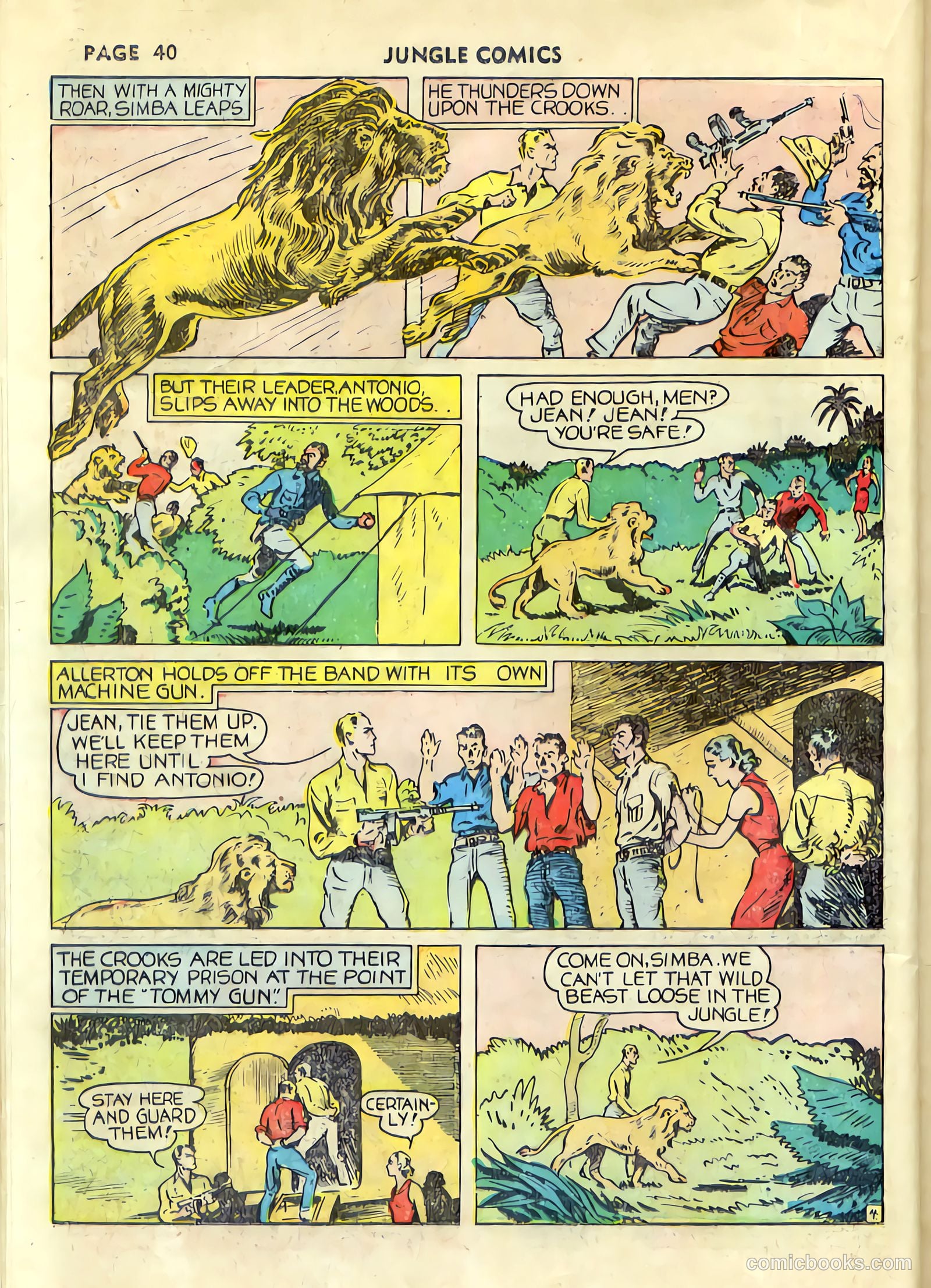Jungle Comics #9 (1940) — page 42 of 68