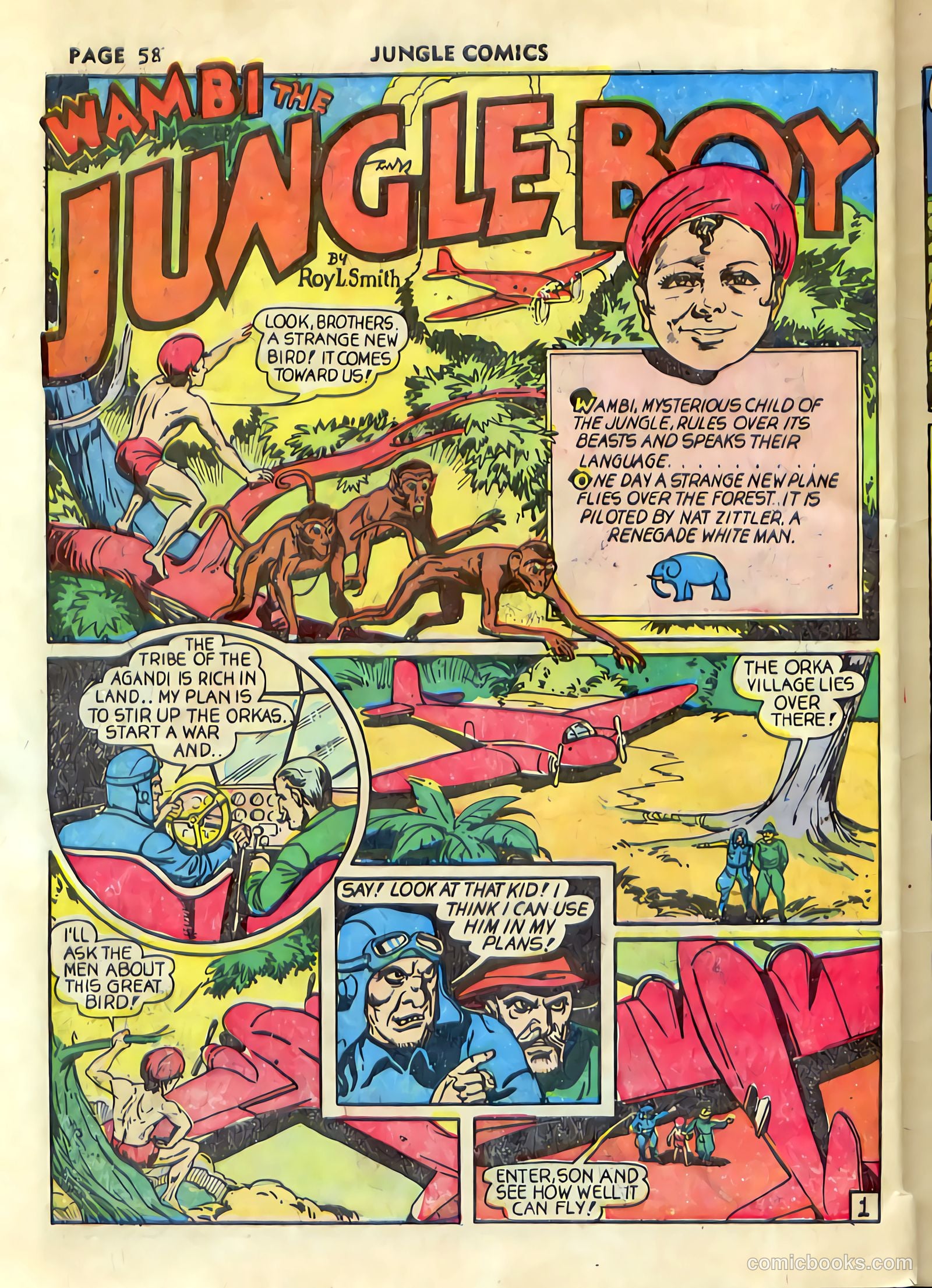 Jungle Comics #9 (1940) — page 60 of 68