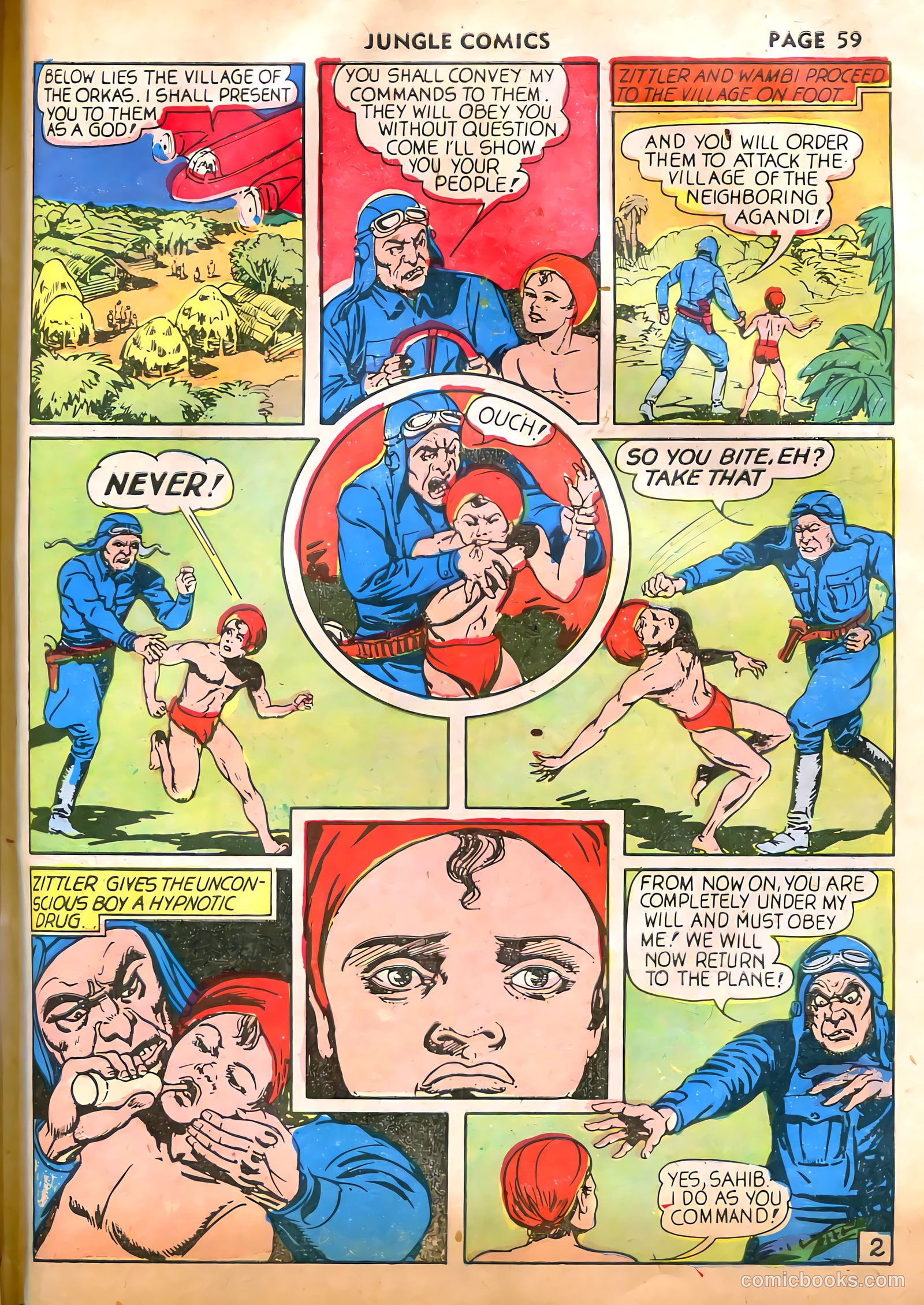 Jungle Comics #9 (1940) — page 61 of 68