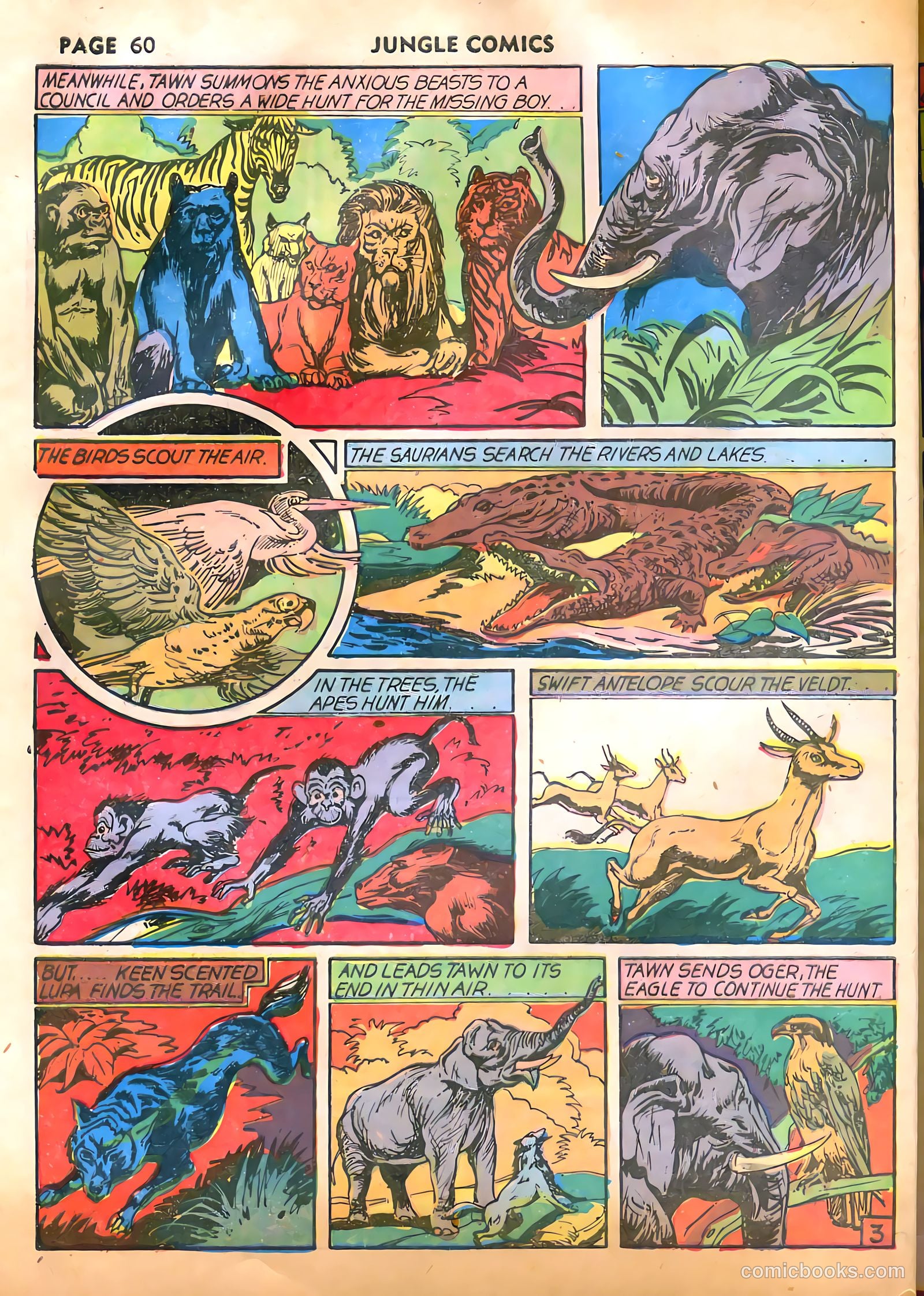 Jungle Comics #9 (1940) — page 62 of 68