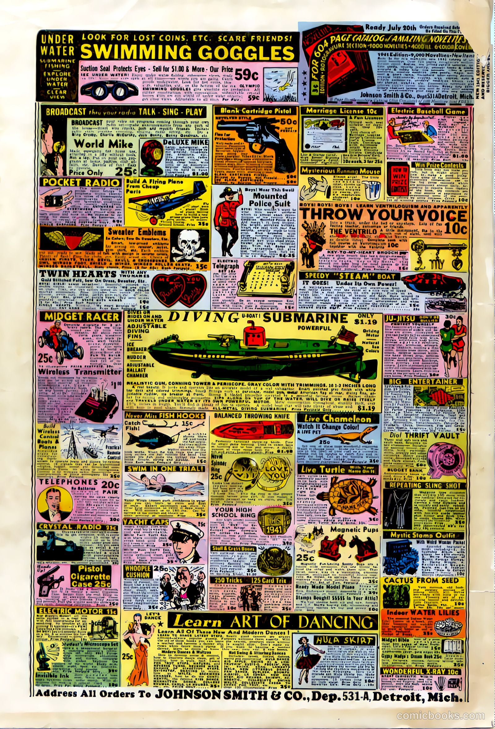 Jungle Comics #9 (1940) — page 68 of 68