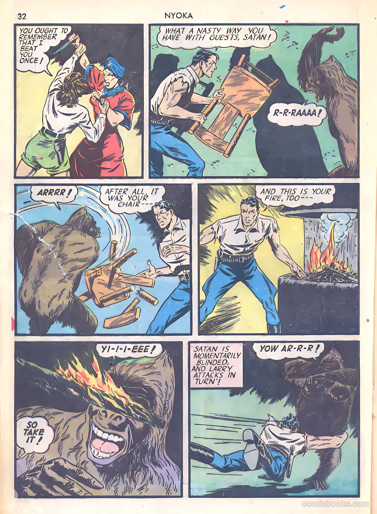Jungle Girl #1 (2007) — page 32 of 68