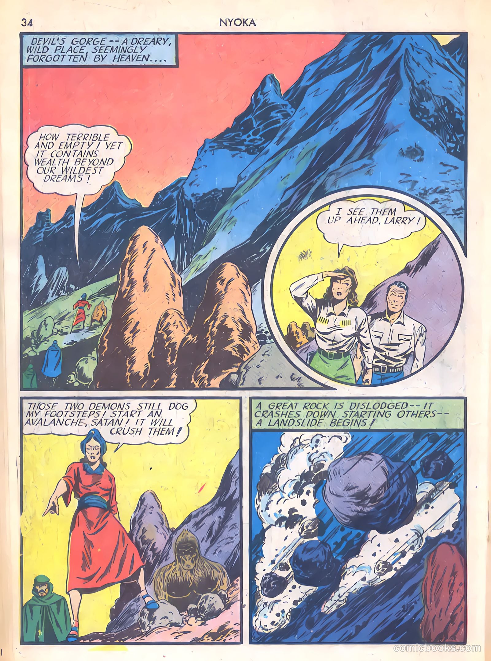 Jungle Girl #1 (2007) — page 34 of 68