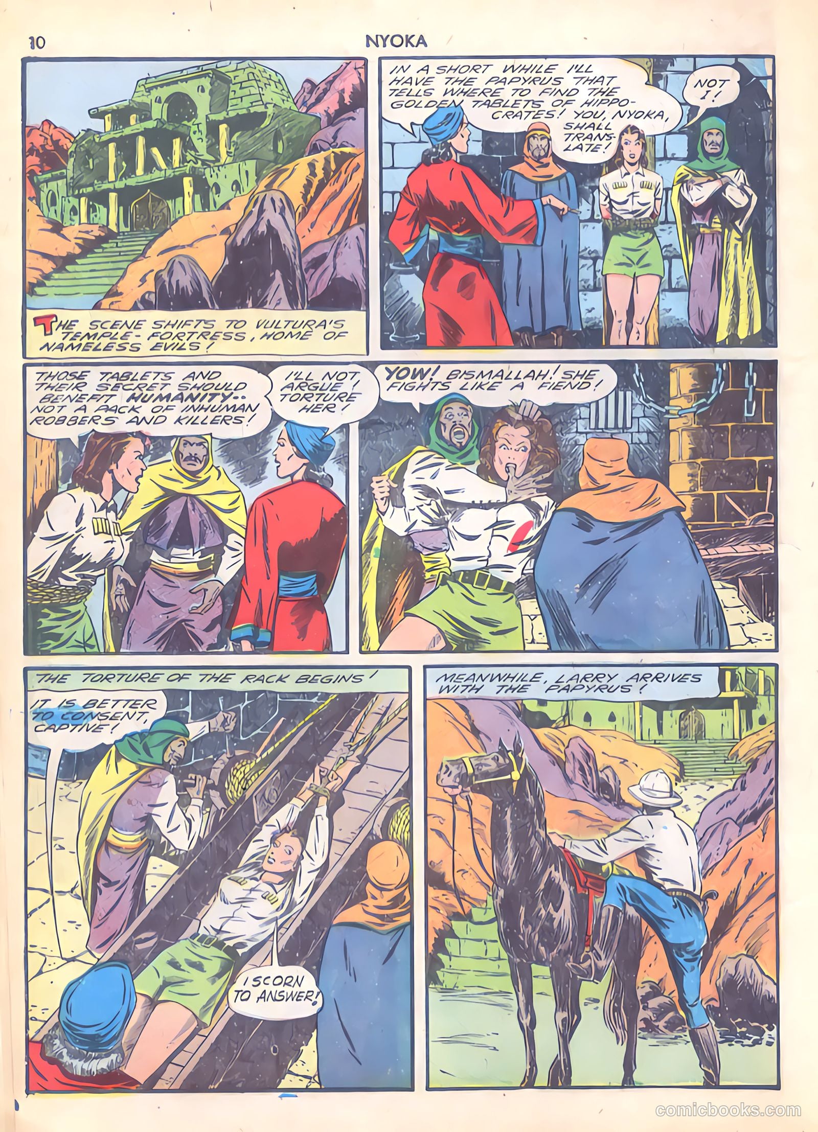 Jungle Girl #1 (1942) — page 10 of 68