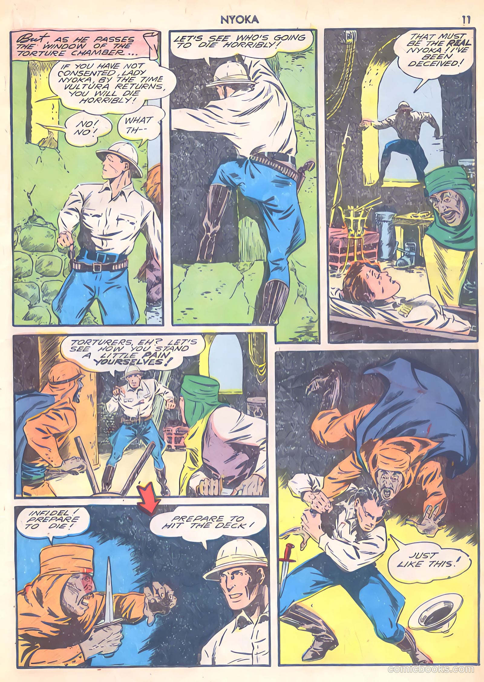 Jungle Girl #1 (1942) — page 11 of 68