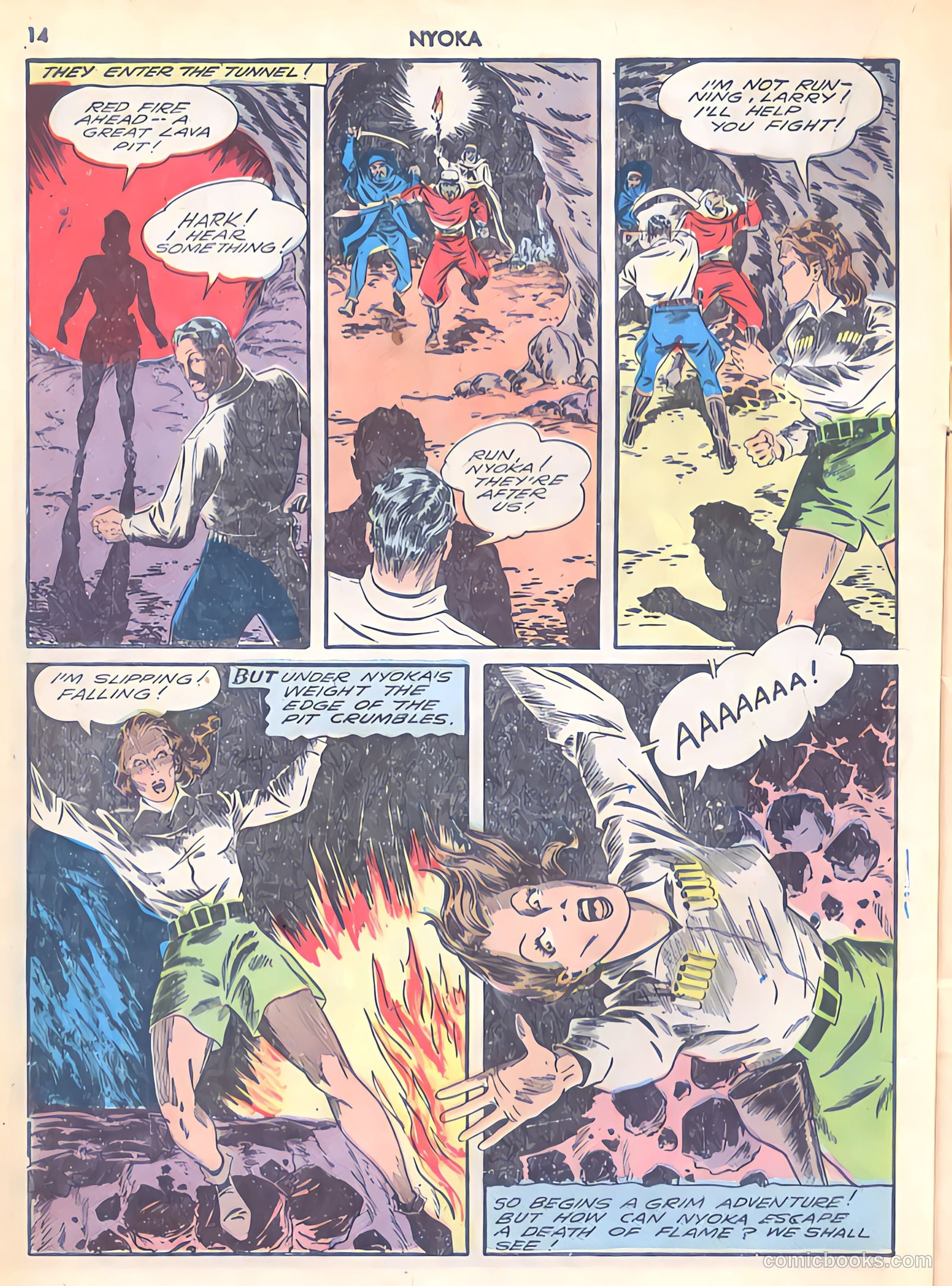 Jungle Girl #1 (1942) — page 14 of 68