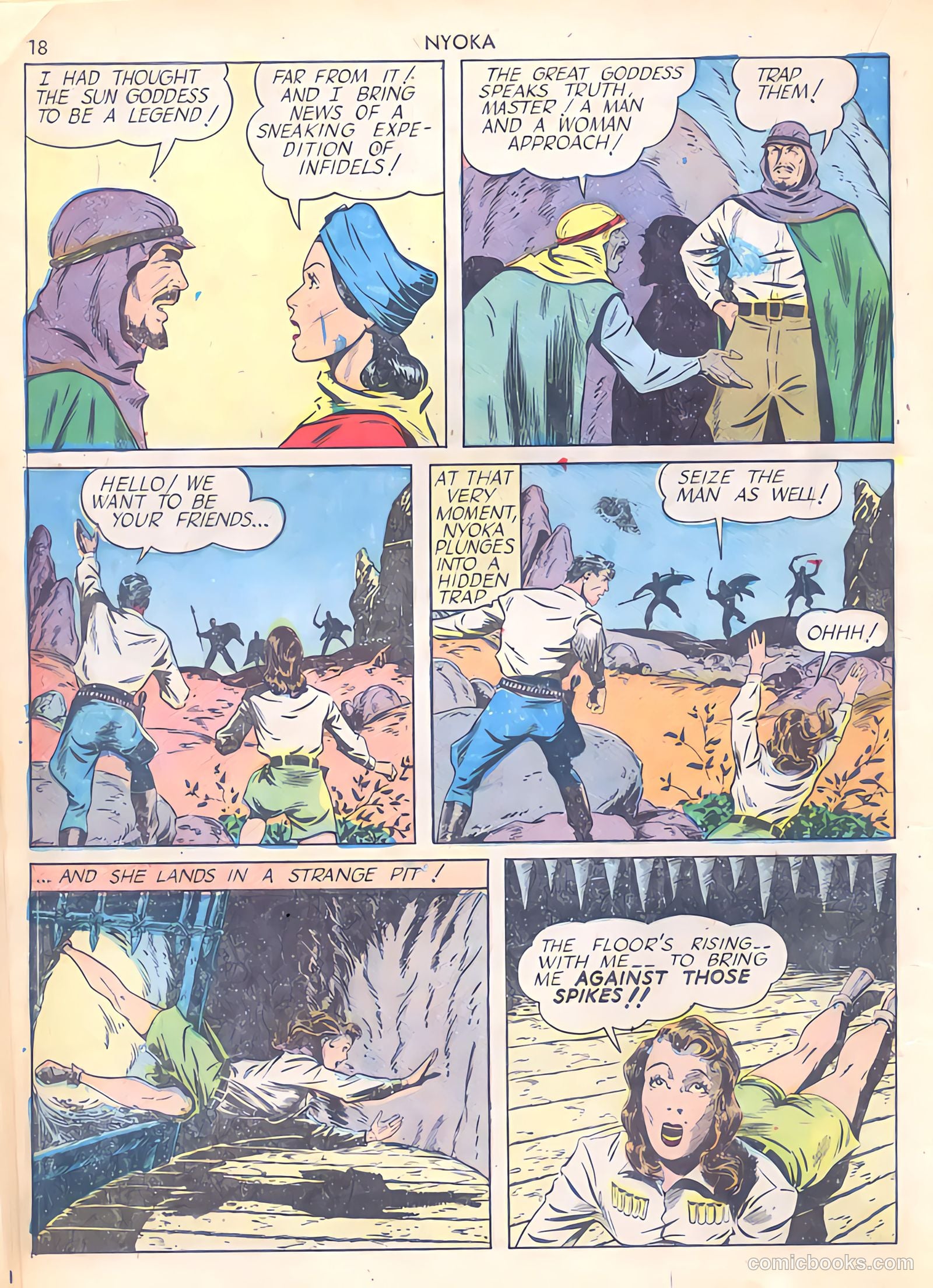 Jungle Girl #1 (1942) — page 18 of 68