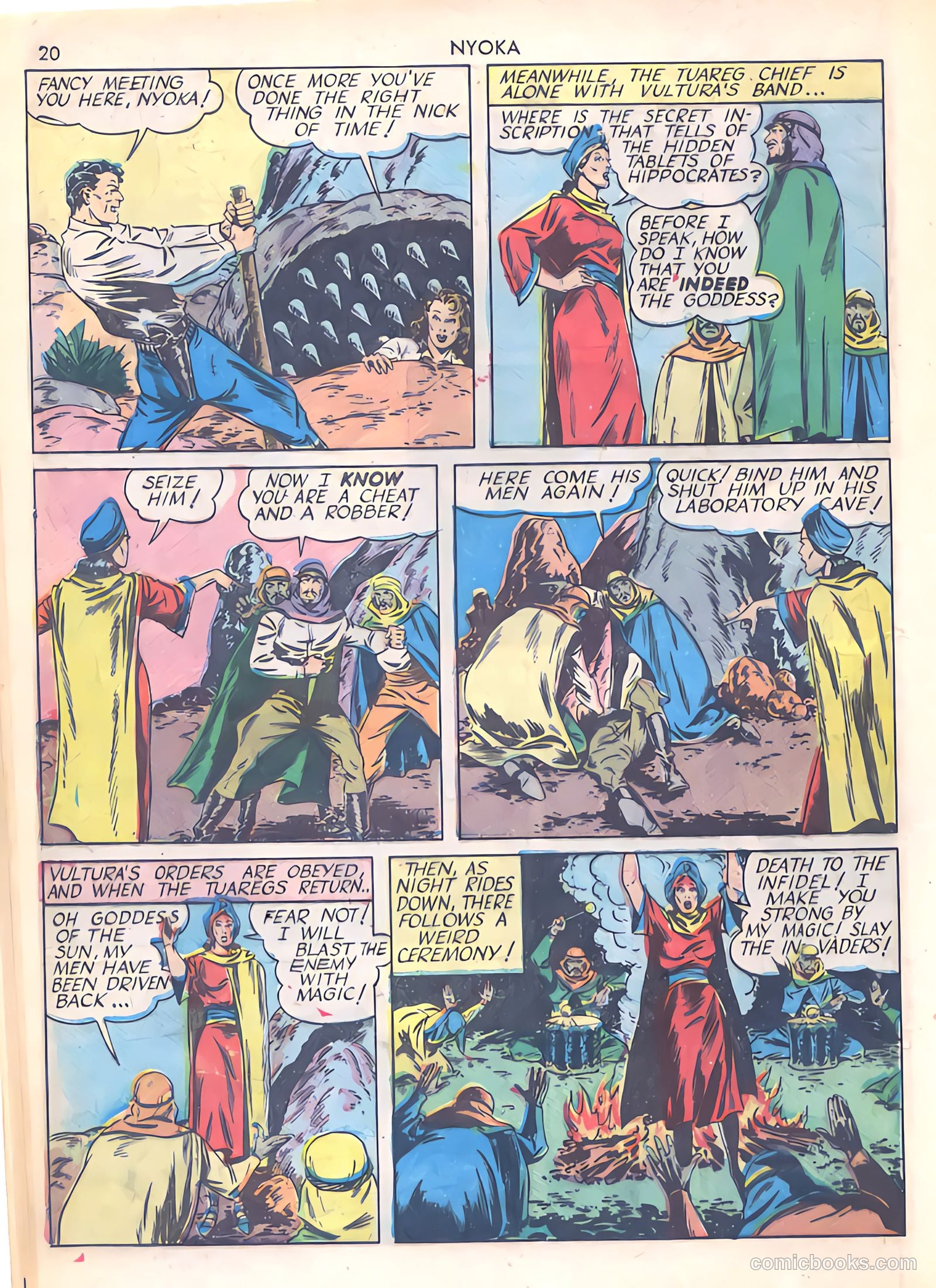 Jungle Girl #1 (1942) — page 20 of 68