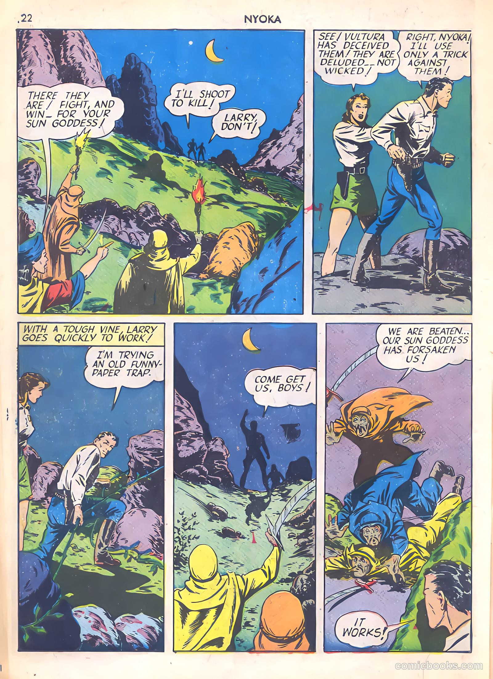 Jungle Girl #1 (1942) — page 22 of 68