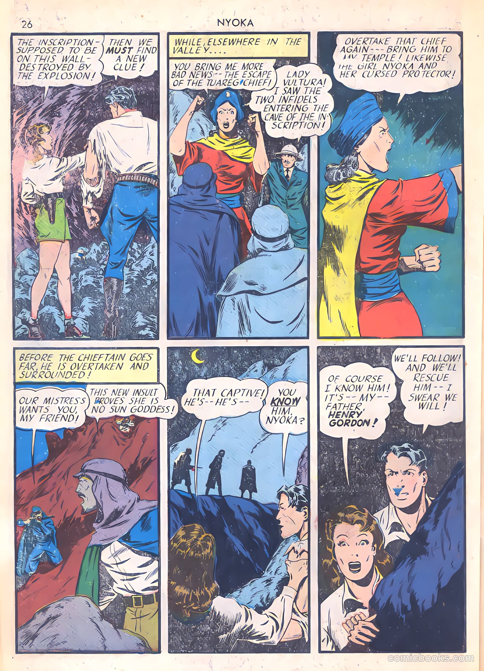 Jungle Girl #1 (1942) — page 26 of 68