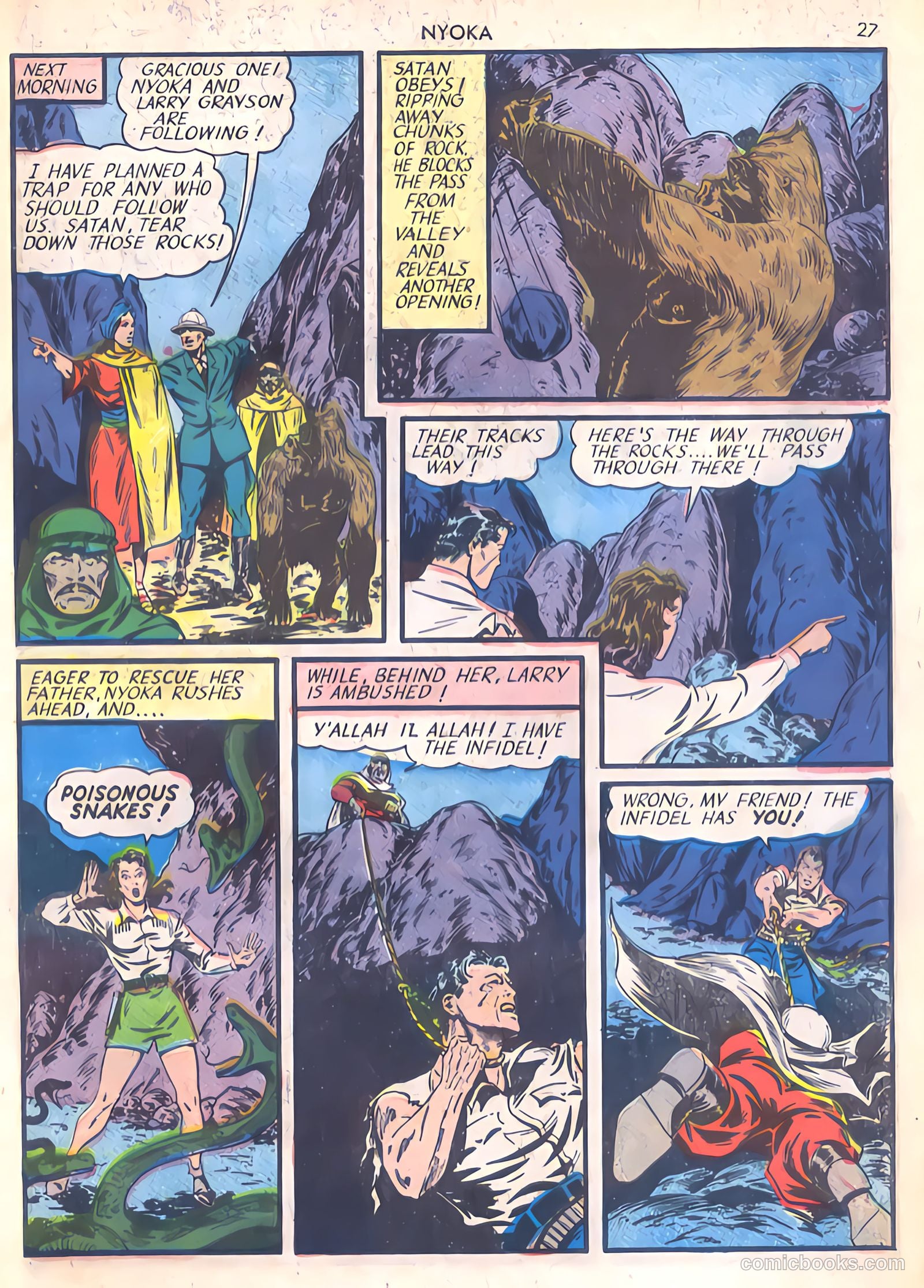 Jungle Girl #1 (1942) — page 27 of 68