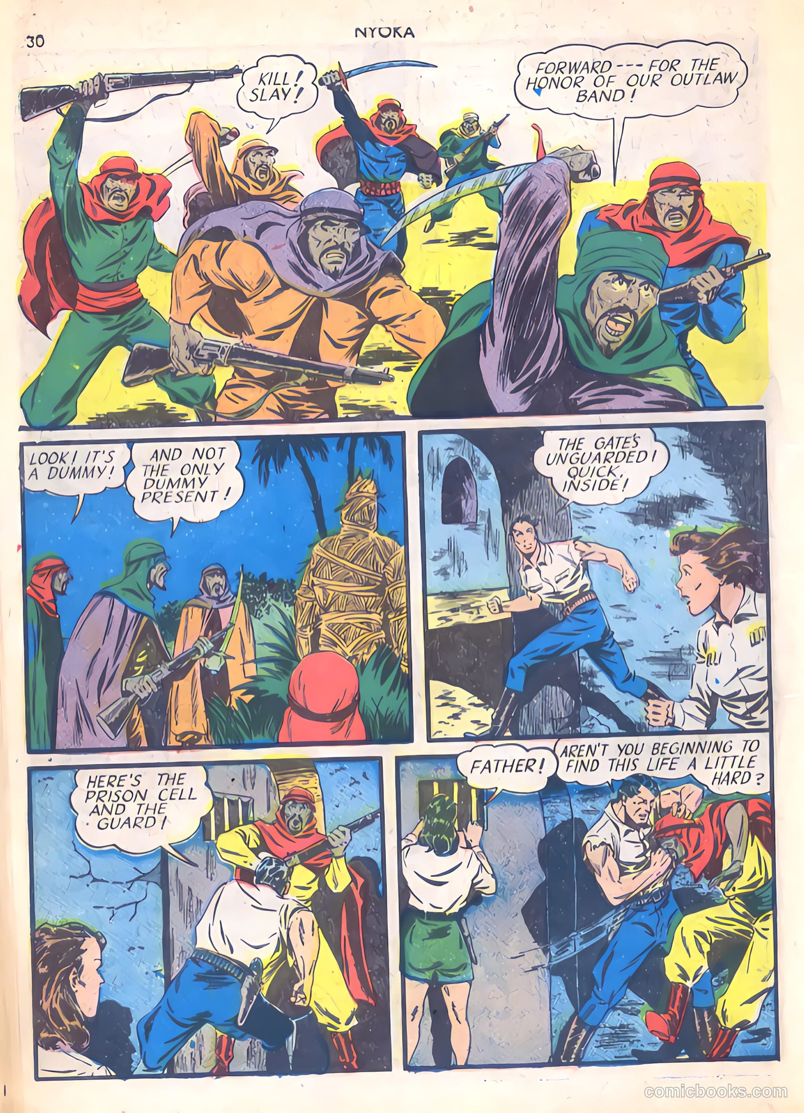 Jungle Girl #1 (1942) — page 30 of 68