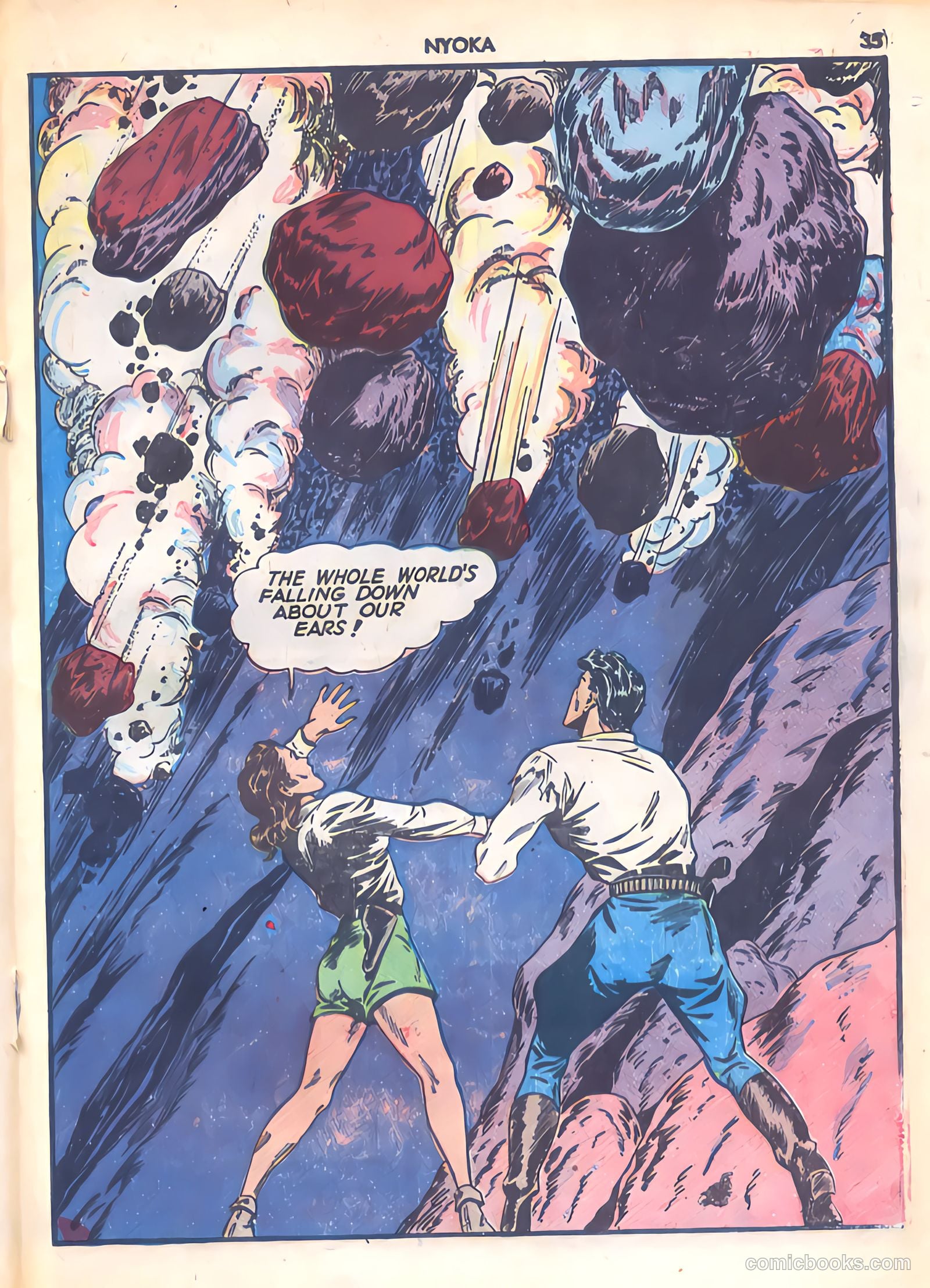 Jungle Girl #1 (1942) — page 35 of 68