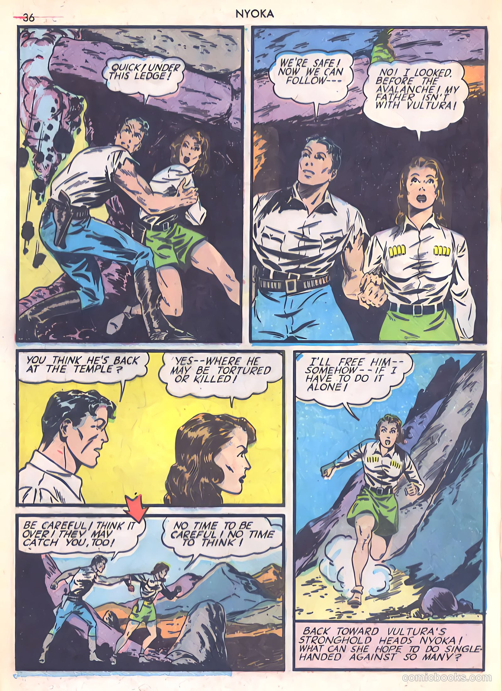 Jungle Girl #1 (1942) — page 36 of 68