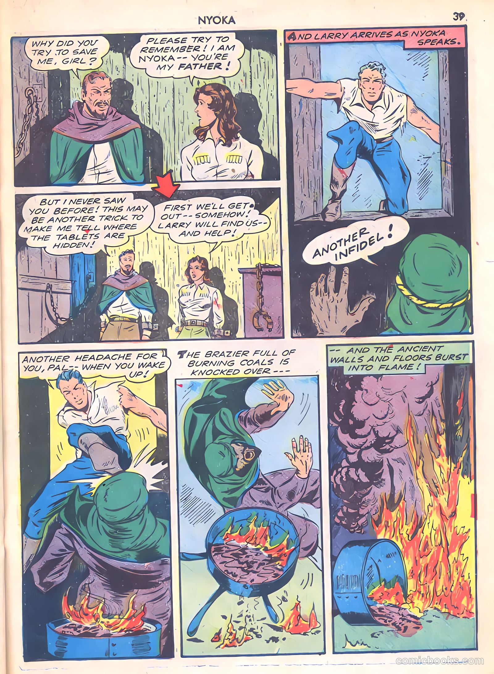 Jungle Girl #1 (1942) — page 39 of 68