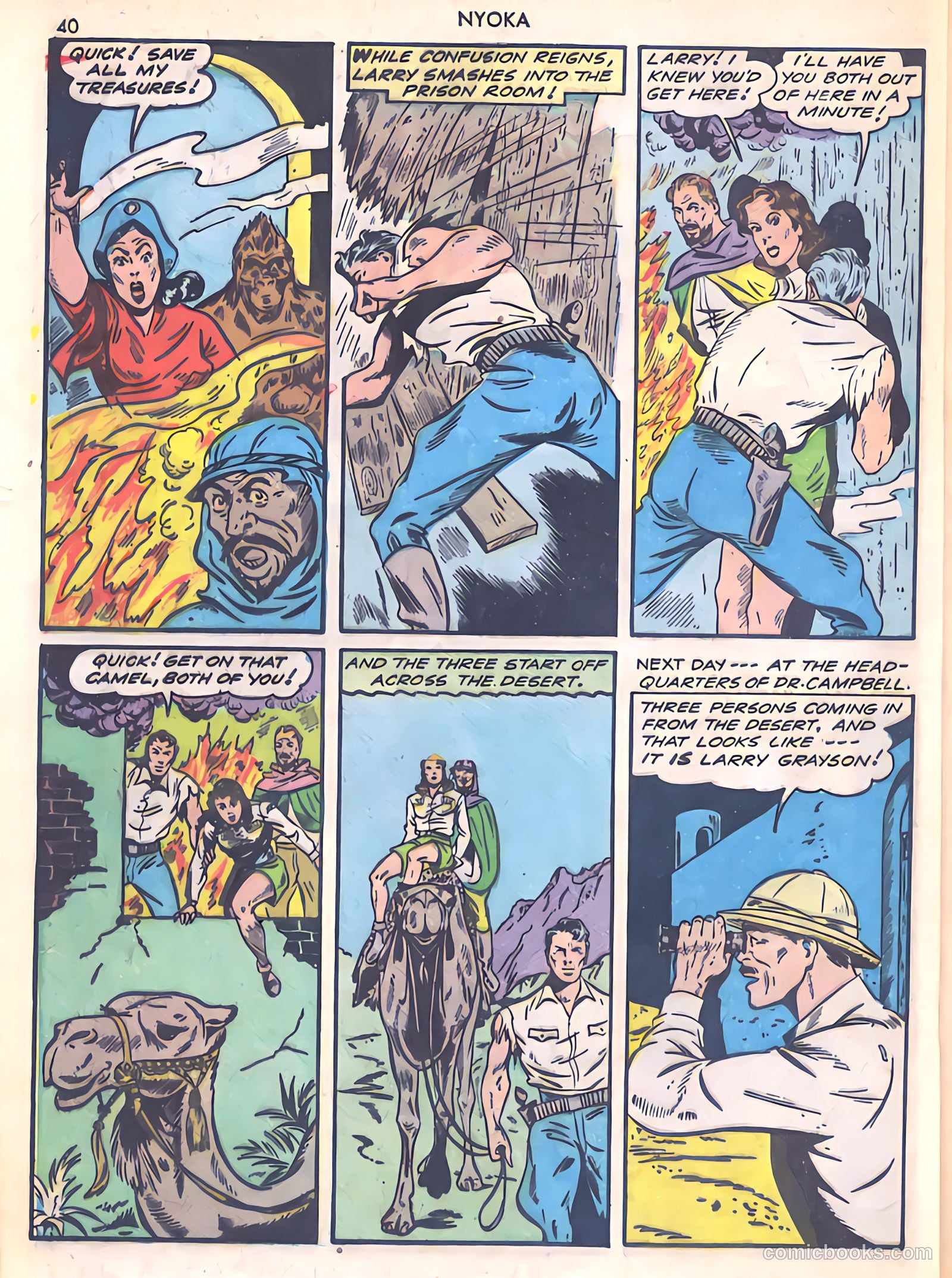 Jungle Girl #1 (1942) — page 40 of 68