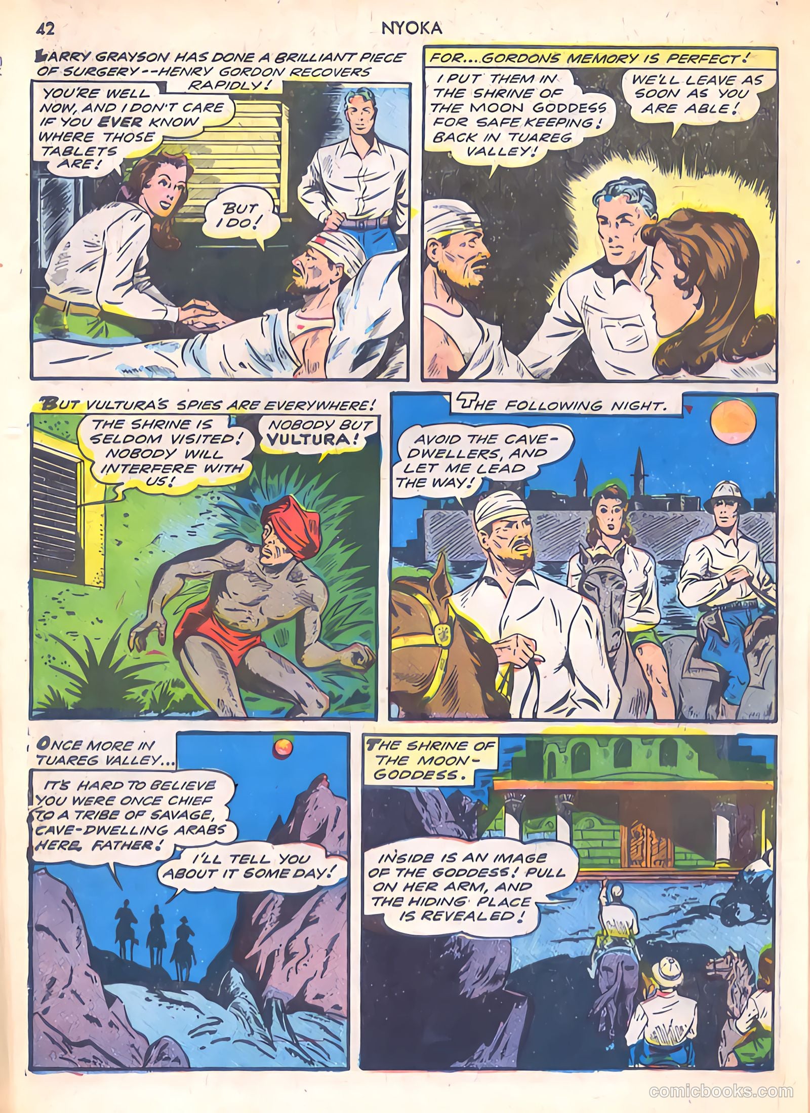 Jungle Girl #1 (1942) — page 42 of 68